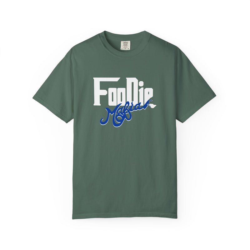 L.O.E.F Foodie Mafia Unisex Tee Shirt  (Dark Blue)