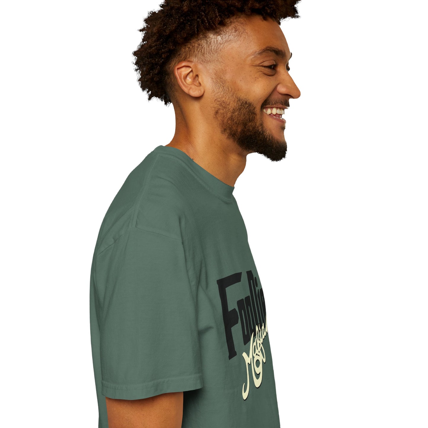 L.O.E.F Foodie Mafia Unisex Tee shirt (Cream)