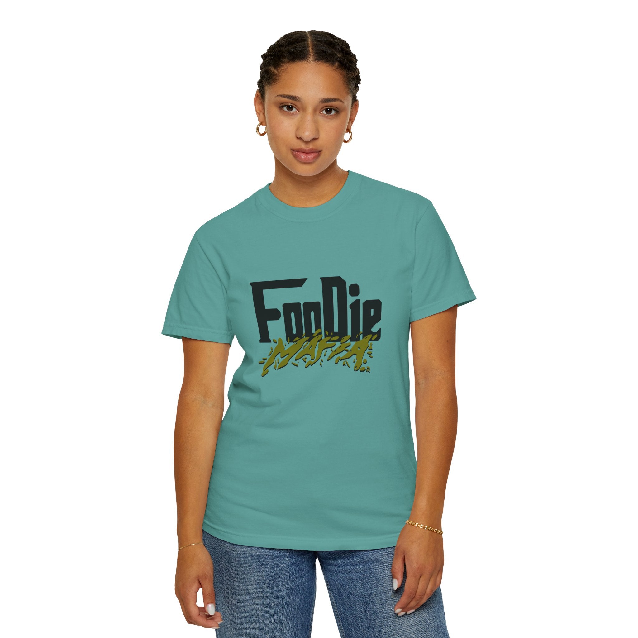 L.O.E.F Foodie Mafia Tee Shirt (Olive Green)