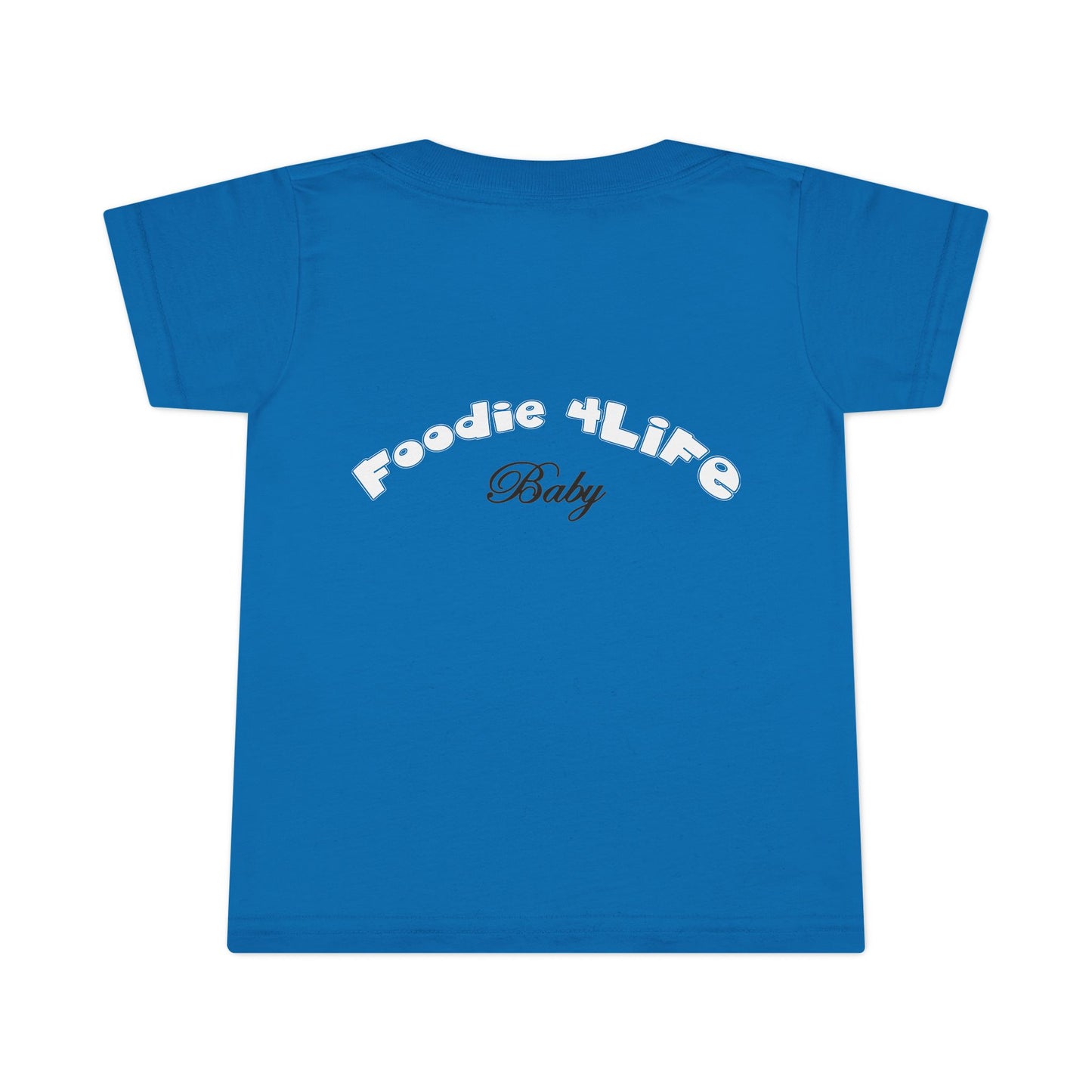 L.O.E.F Foodie 4Life Baby Tee Shirt (White)