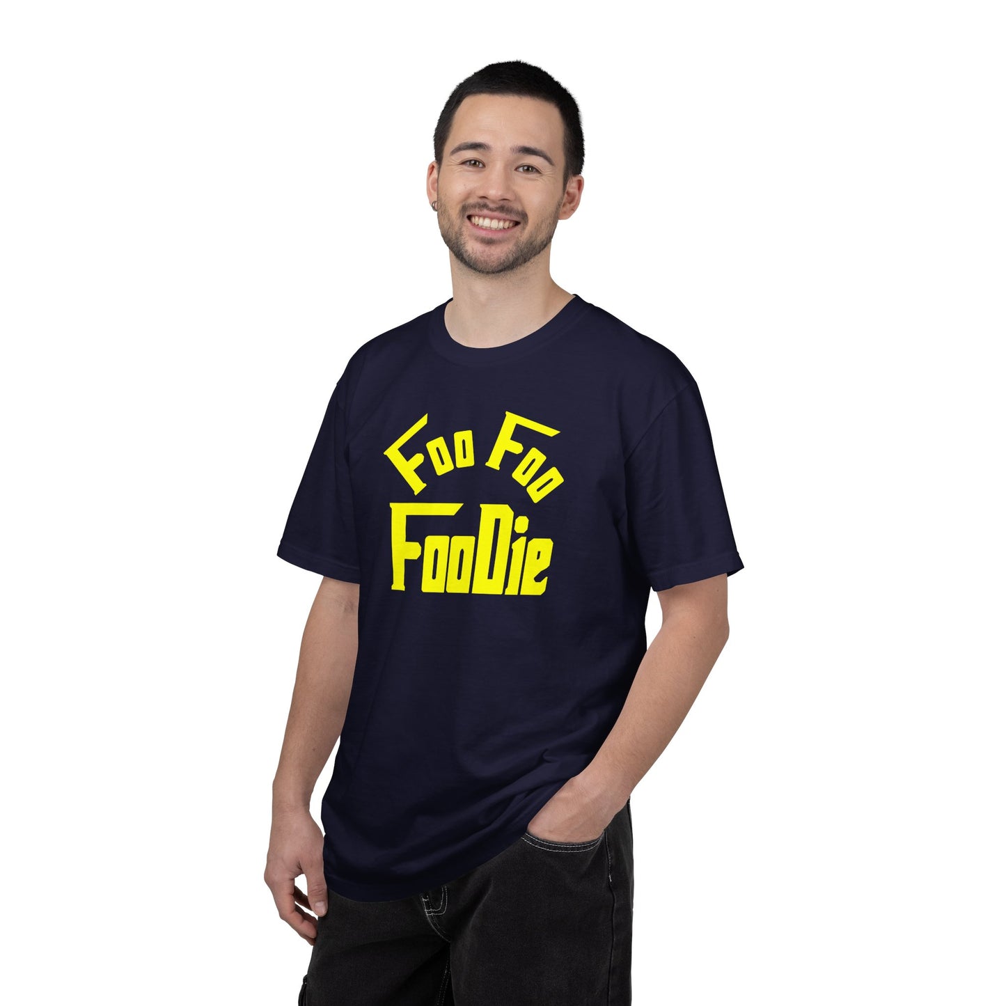 L.O.E.F FOO FOO FOODIE Unisex Tee shirt (Yellow)