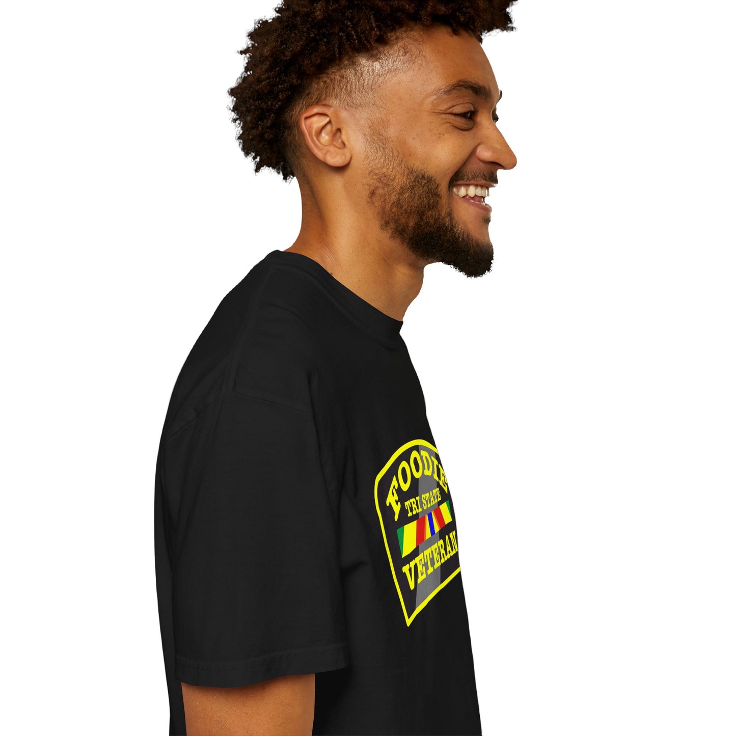 L.O.E.F Foodie Veteran TRI STATE Unisex Tee Shirt (Yellow)