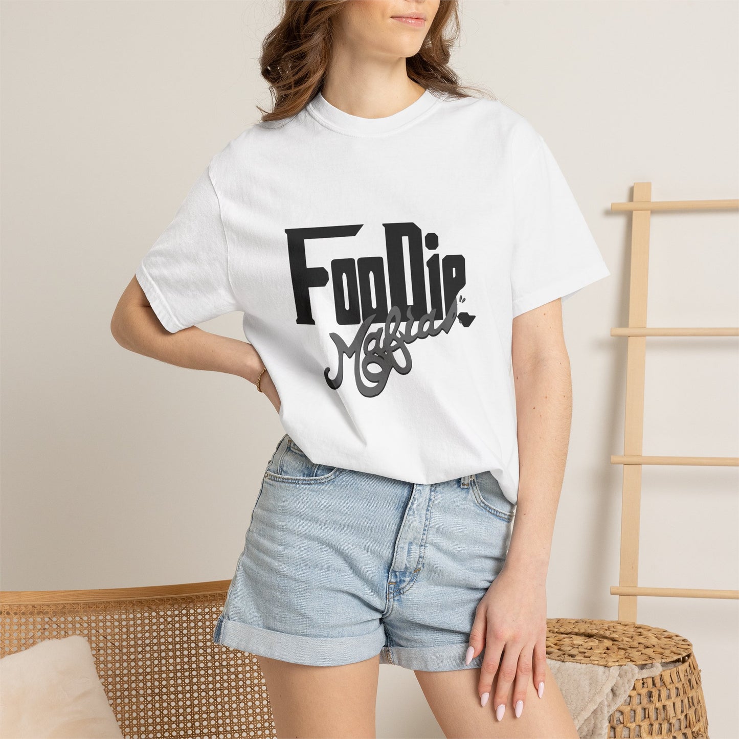L.O.E.F Foodie Mafia Unisex Tee shirt (Dark Grey)