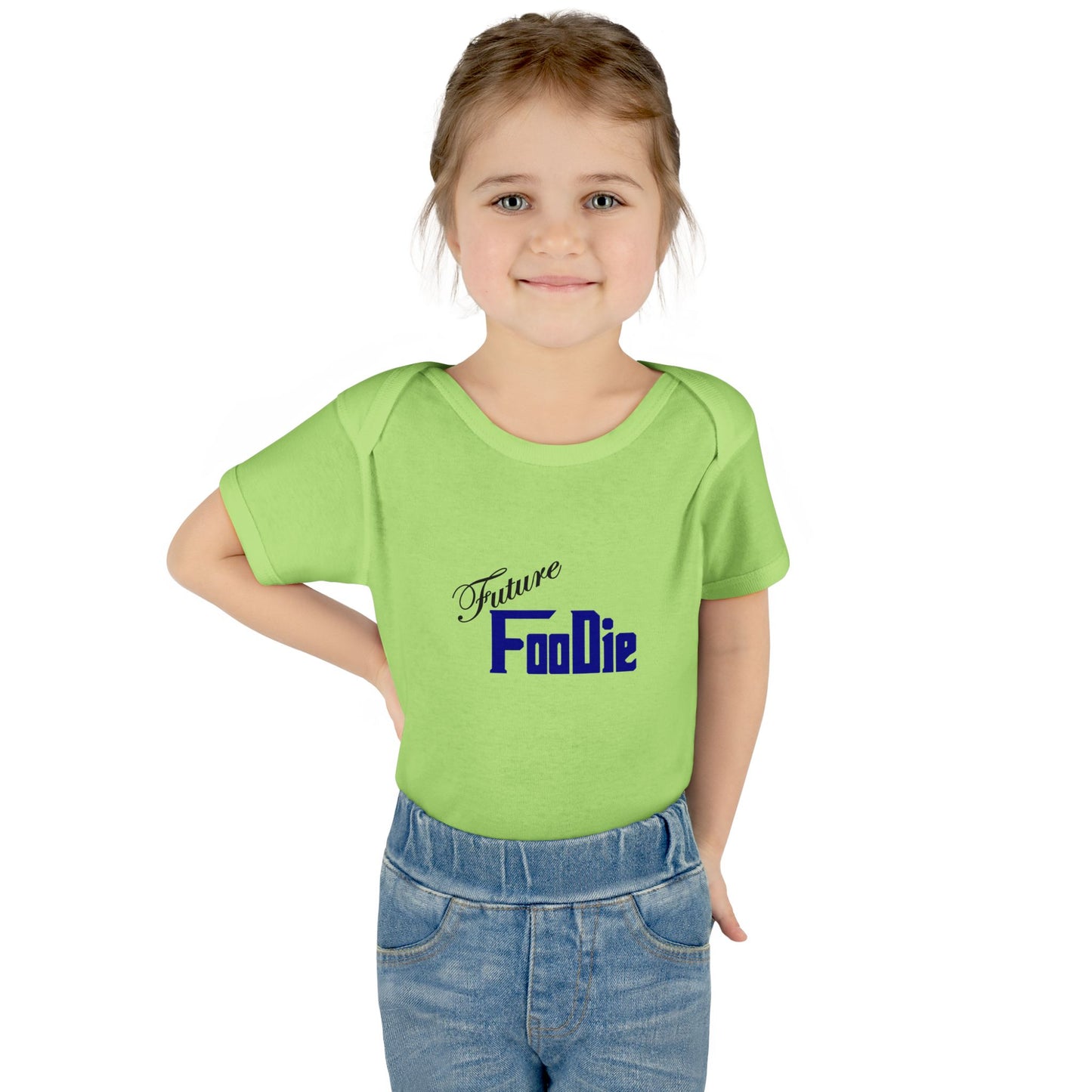 L.O.E.F Future Foodie Toddler Bodysuit (Dark Blue)