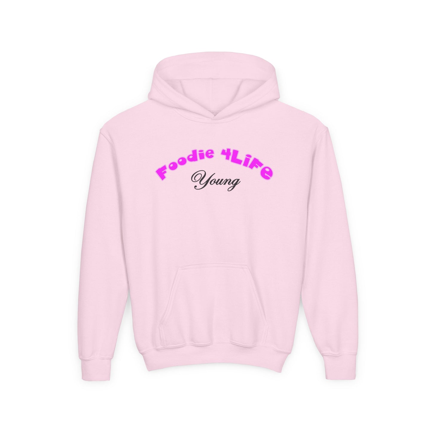 L.O.E.F Foodie 4Life Young Hoodie (Fuchsia)