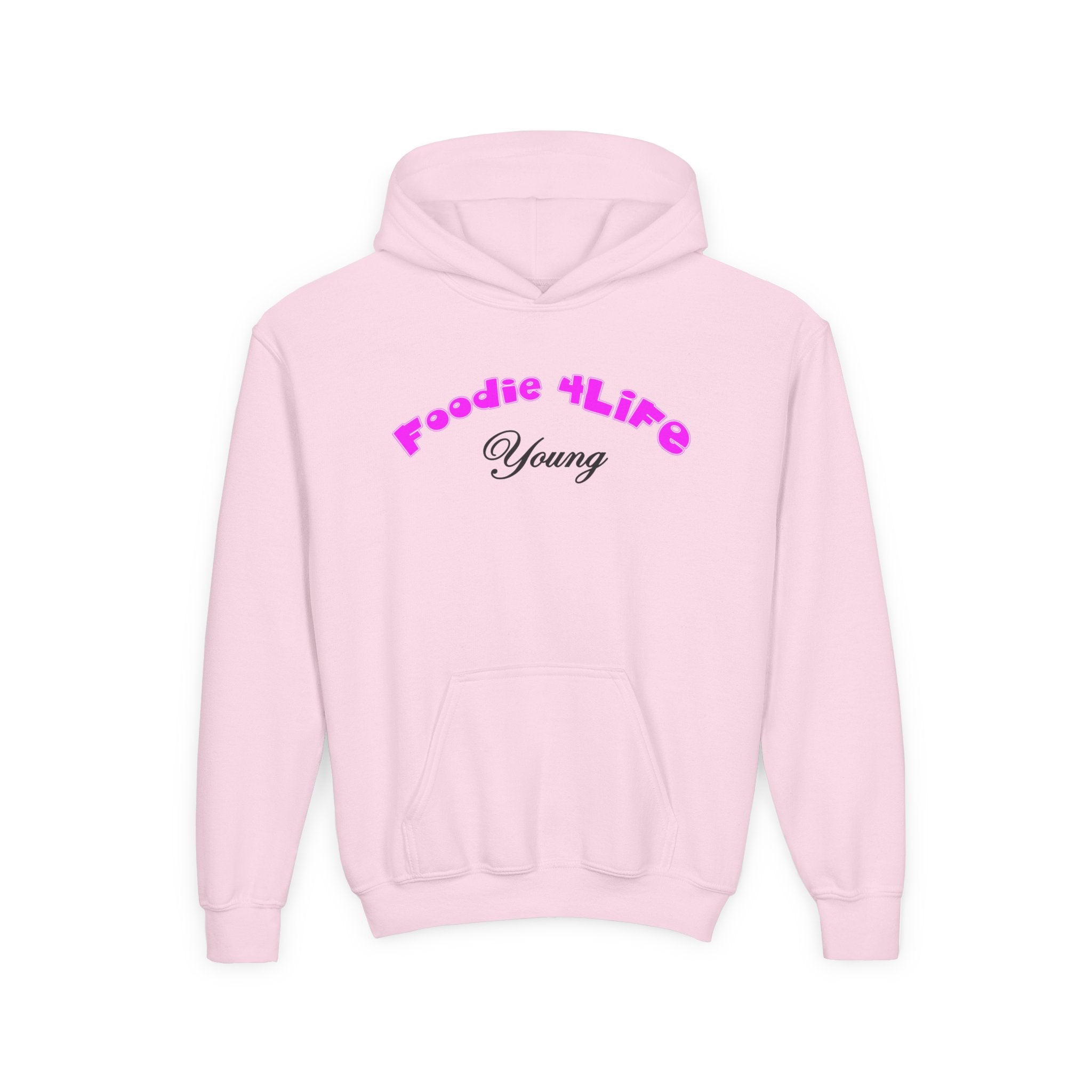 L.O.E.F Foodie 4Life Young Hoodie (Fuchsia)