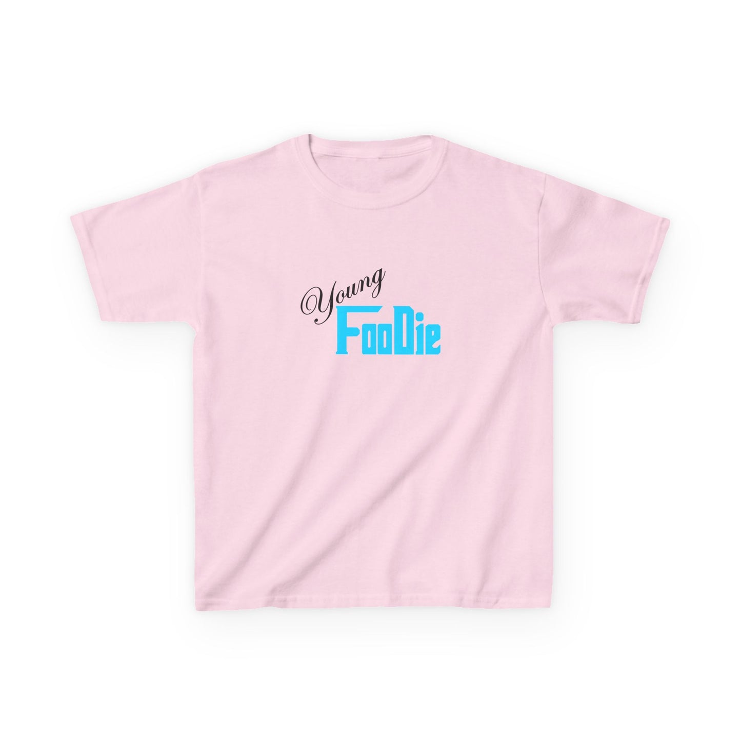 L.O.E.F Young Foodie Kids Tee Shirt (Neon Blue)