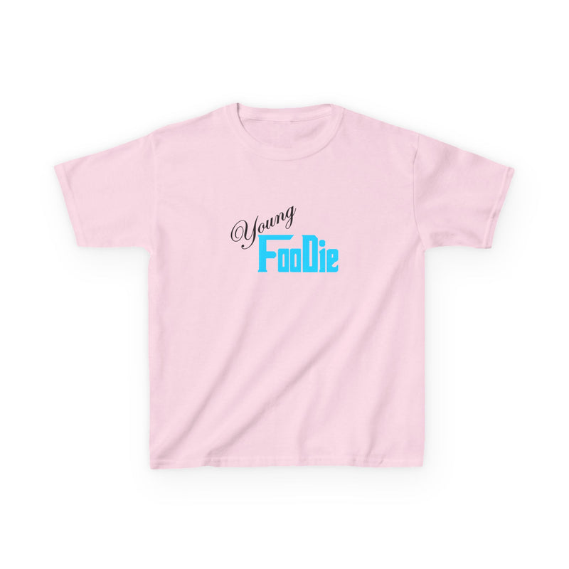 L.O.E.F Young Foodie Kids Tee Shirt (Neon Blue)