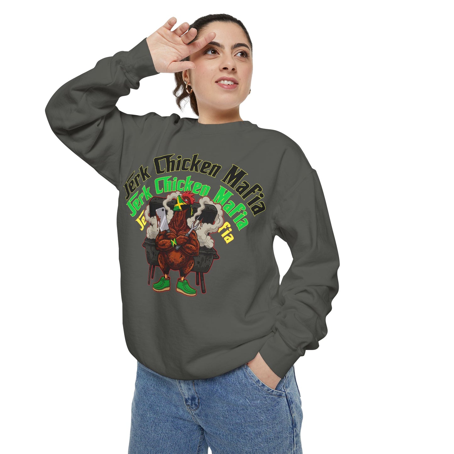 L.O.E.F Jerk Chicken Mafia Sweatshirt