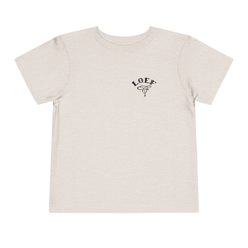 L.O.E.F Foodie 4Life Baby Short Sleeve Tee Shirt (Black)