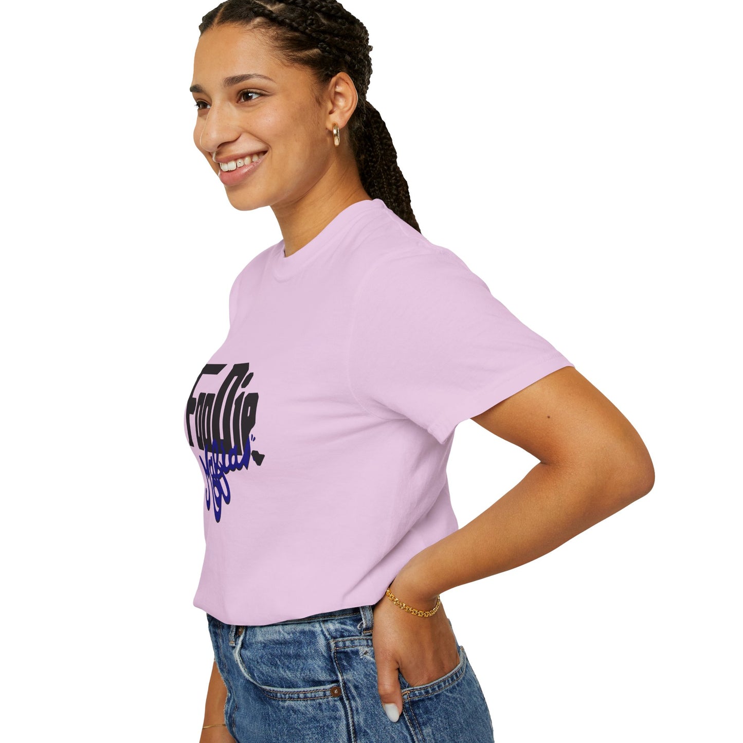 L.O.E.F Foodie Mafia Unisex Tee shirt (Dark Blue)
