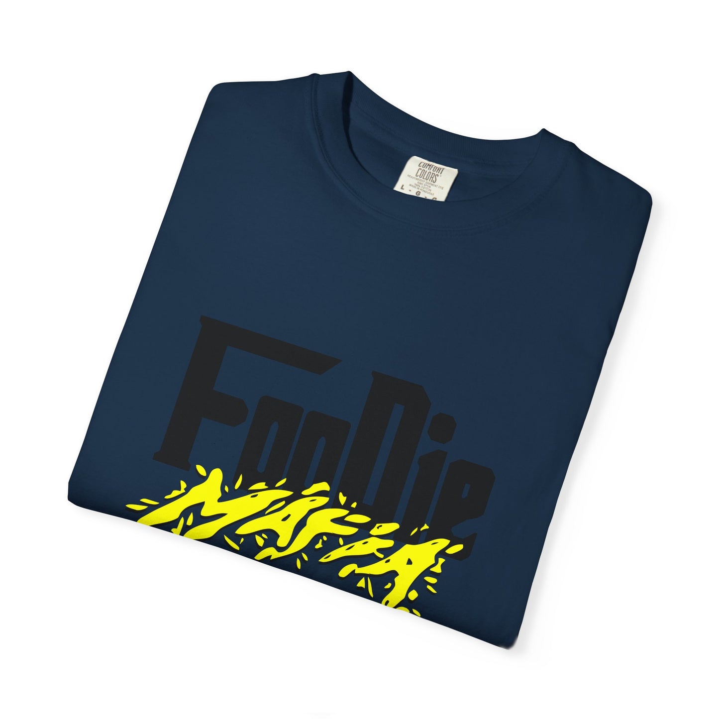L.O.E.F Foodie Mafia Unisex Tee Shirt (Bright Yellow)