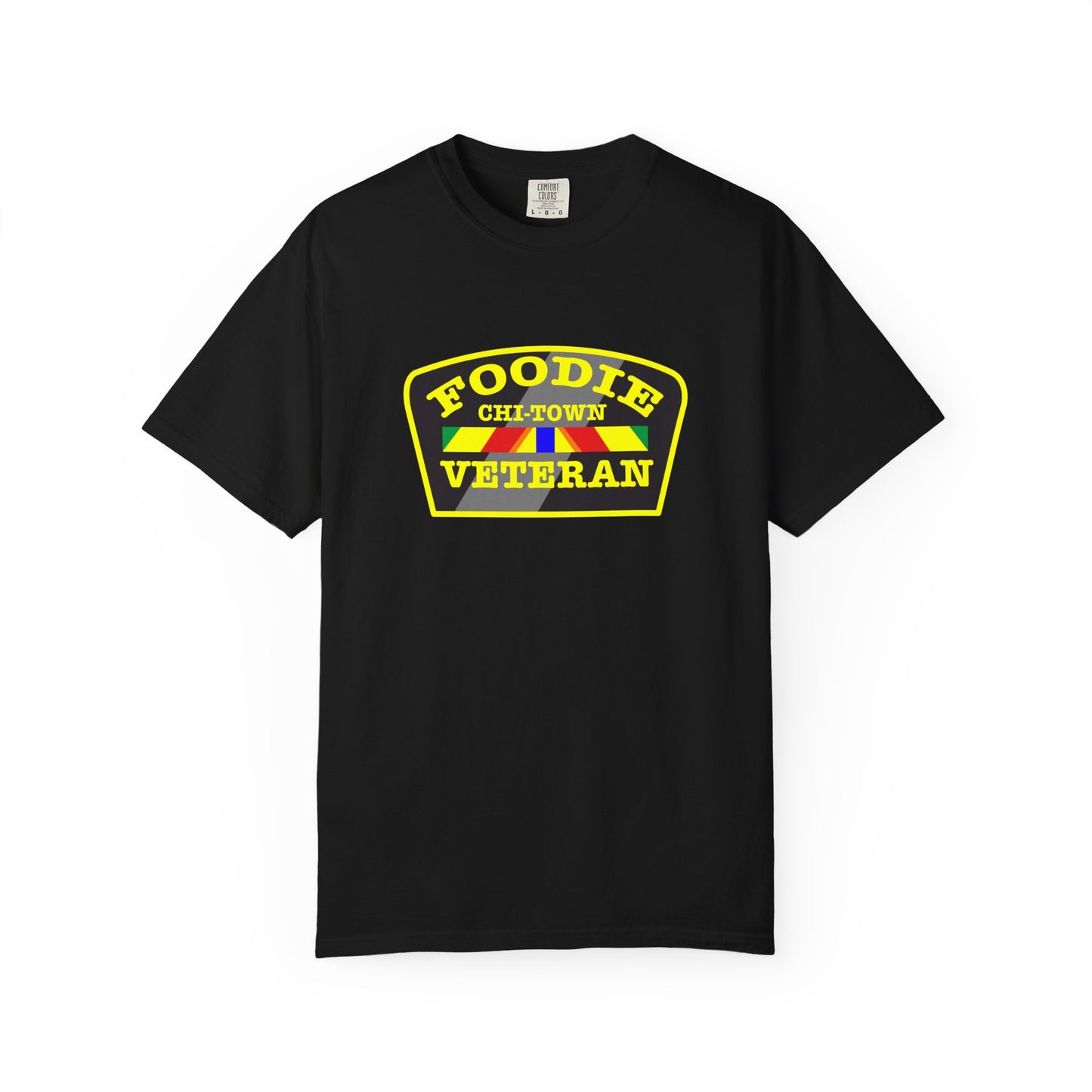 L.O.E.F Foodie Veteran CHI-TOWN Unisex Tee Shirt