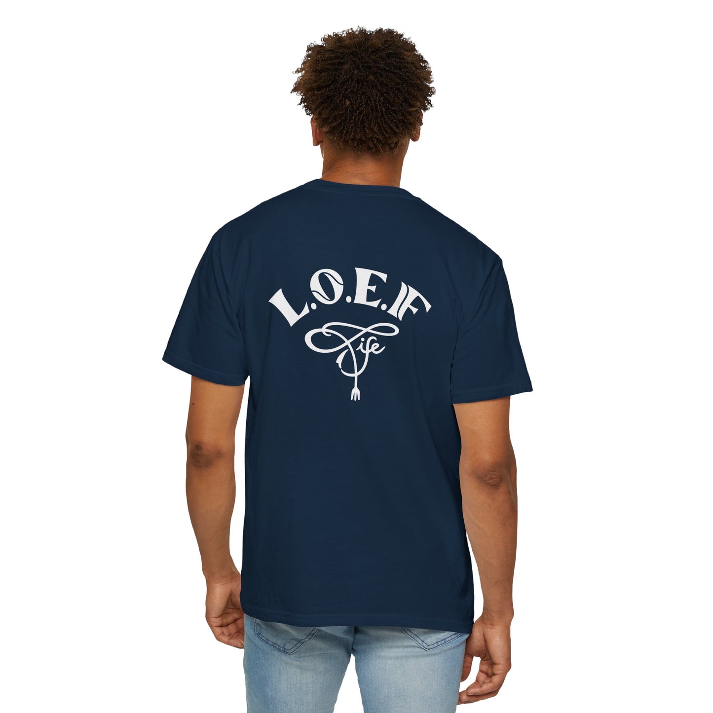 L.O.E.F Foodie Unisex Tee Shirt (Fuchsia)