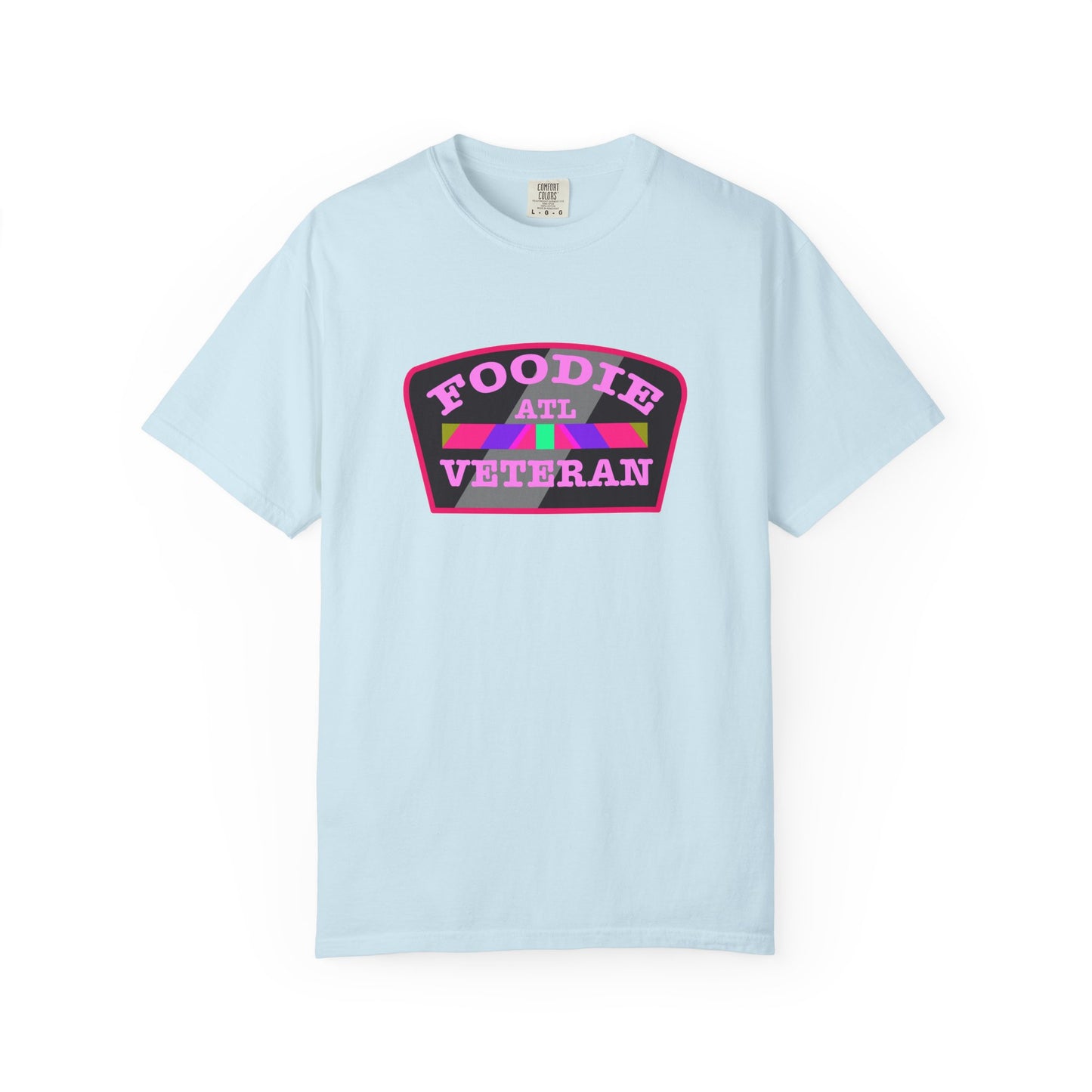 L.O.E.F Foodie Veteran ATL Unisex Tee Shirt (Pink)