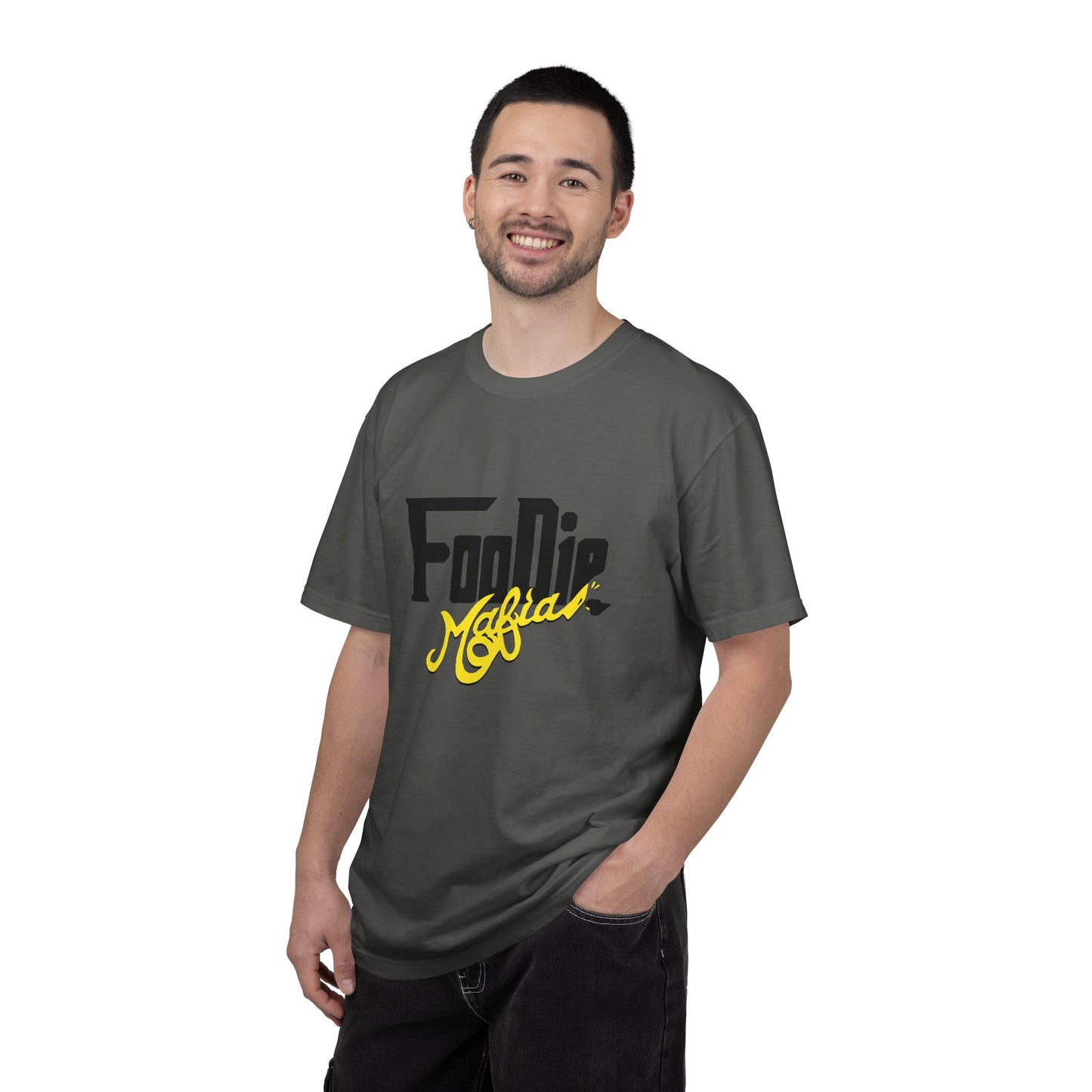 L.O.E.F Foodie Mafia Unisex Tee shirt (Bright Yellow)