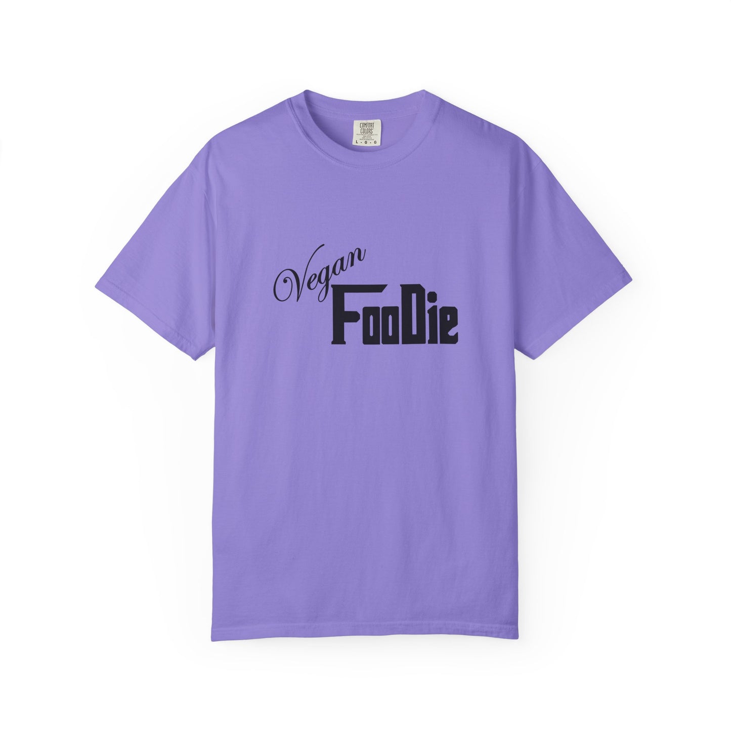 L.O.E.F Unisex Vegan Foodie Tee Shirt (Black)