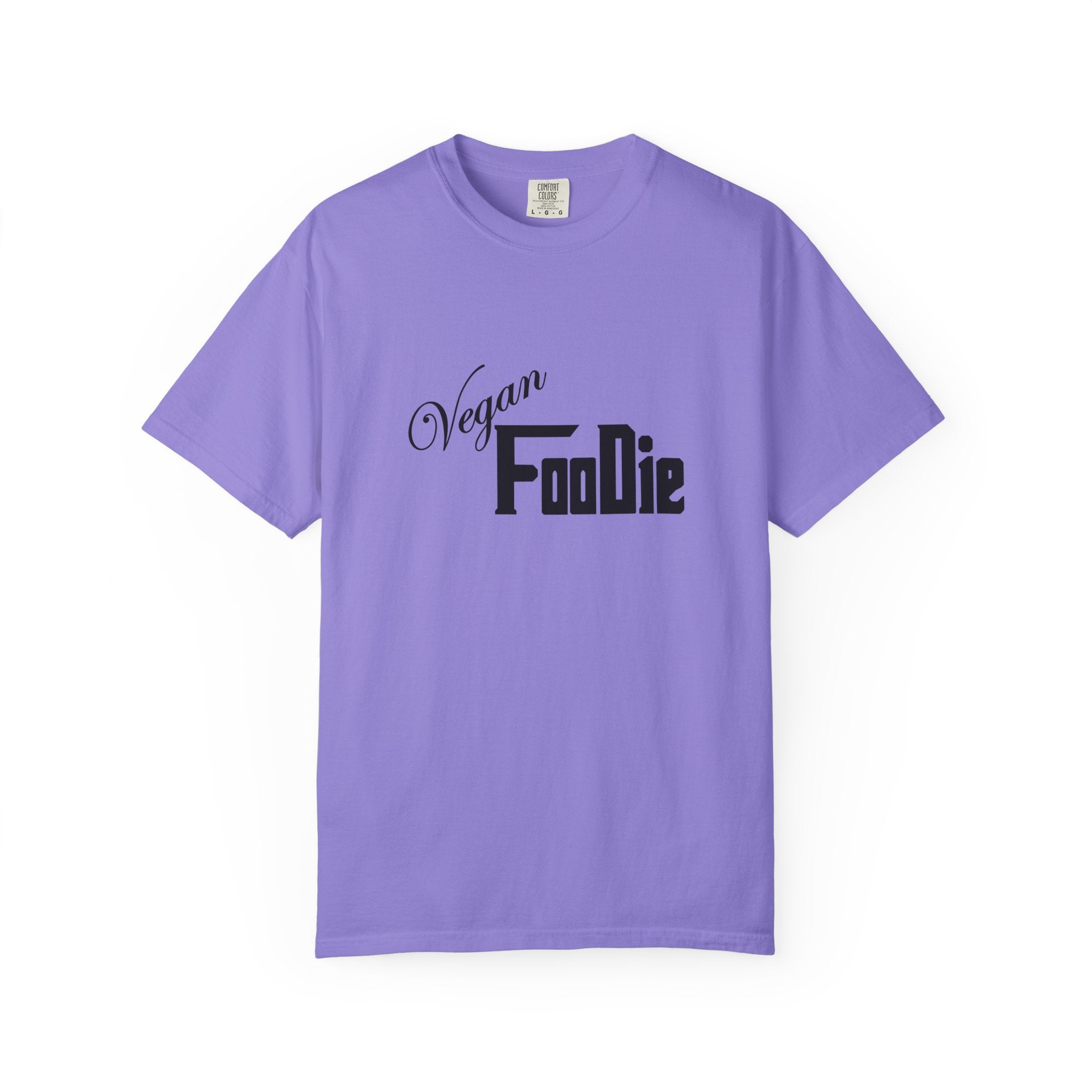 L.O.E.F Unisex Vegan Foodie Tee Shirt (Black)