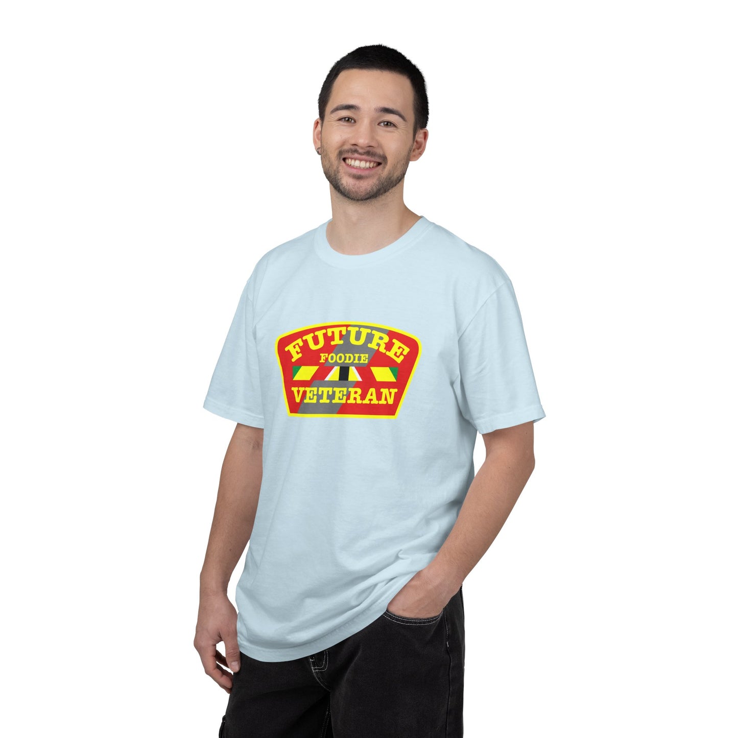 L.O.E.F Future Foodie Veteran Unisex Tee Shirt (Yellow)