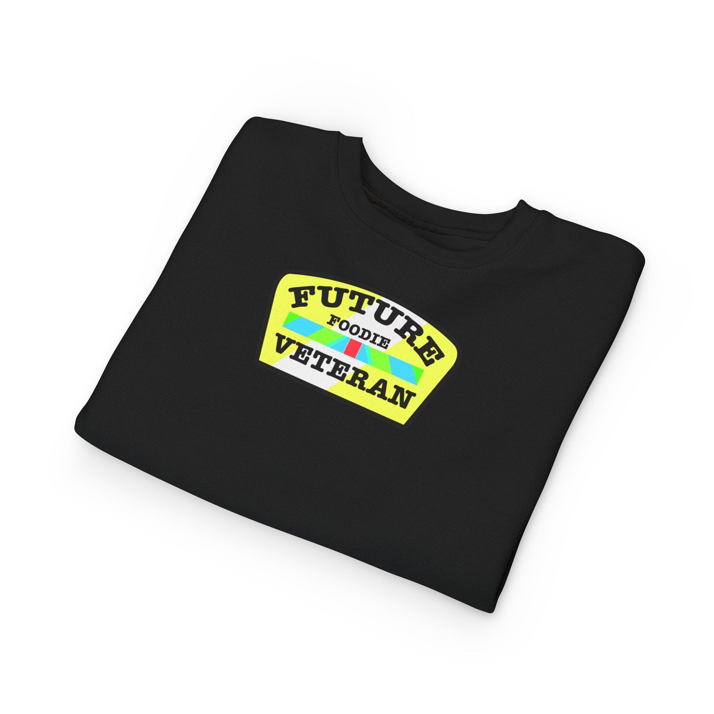 L.O.E.F Future Foodie Veteran Baby Sweatshirt (Yellow and Black)