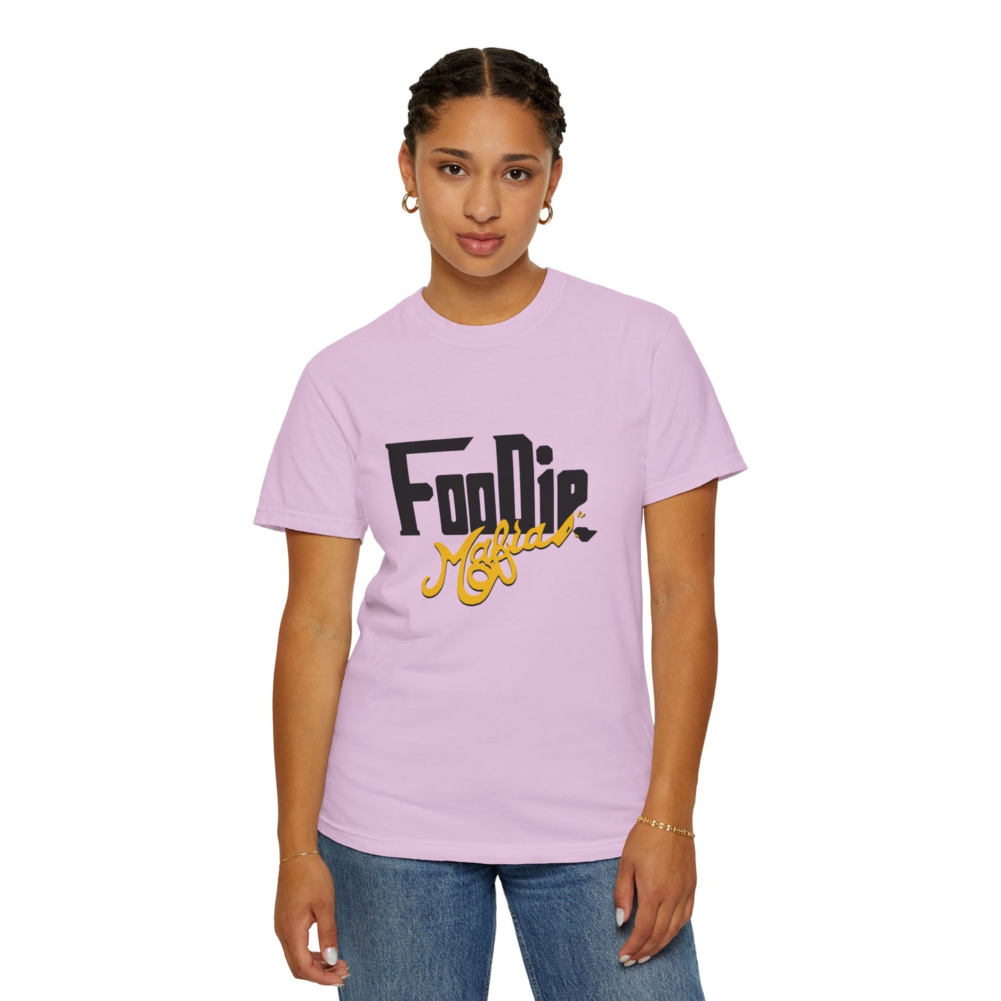 L.O.E.F Foodie Mafia Unisex Tee Shirt (Yellow)