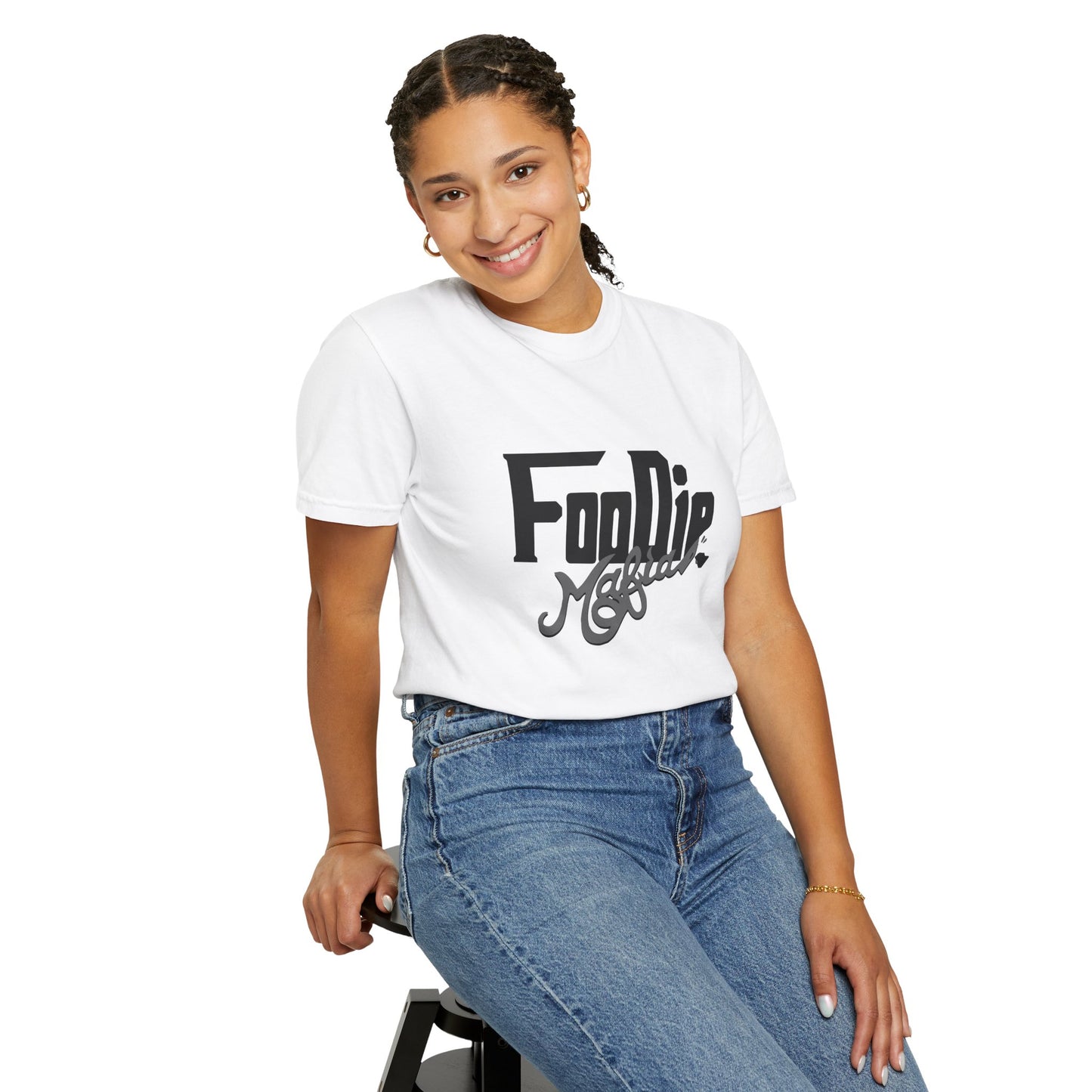 L.O.E.F Foodie Mafia Unisex Tee shirt (Dark Grey)