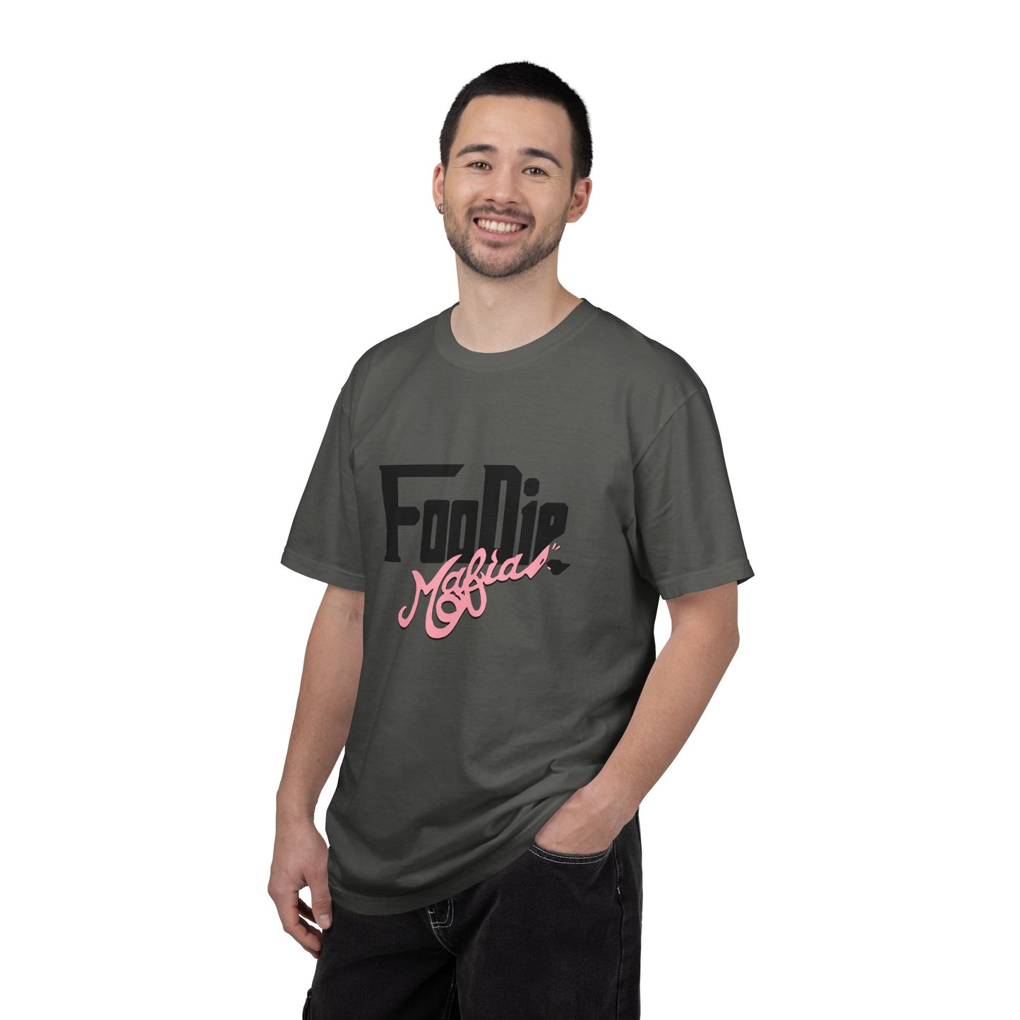 L.O.E.F Foodie Mafia Unisex Tee shirt (Soft Pink)
