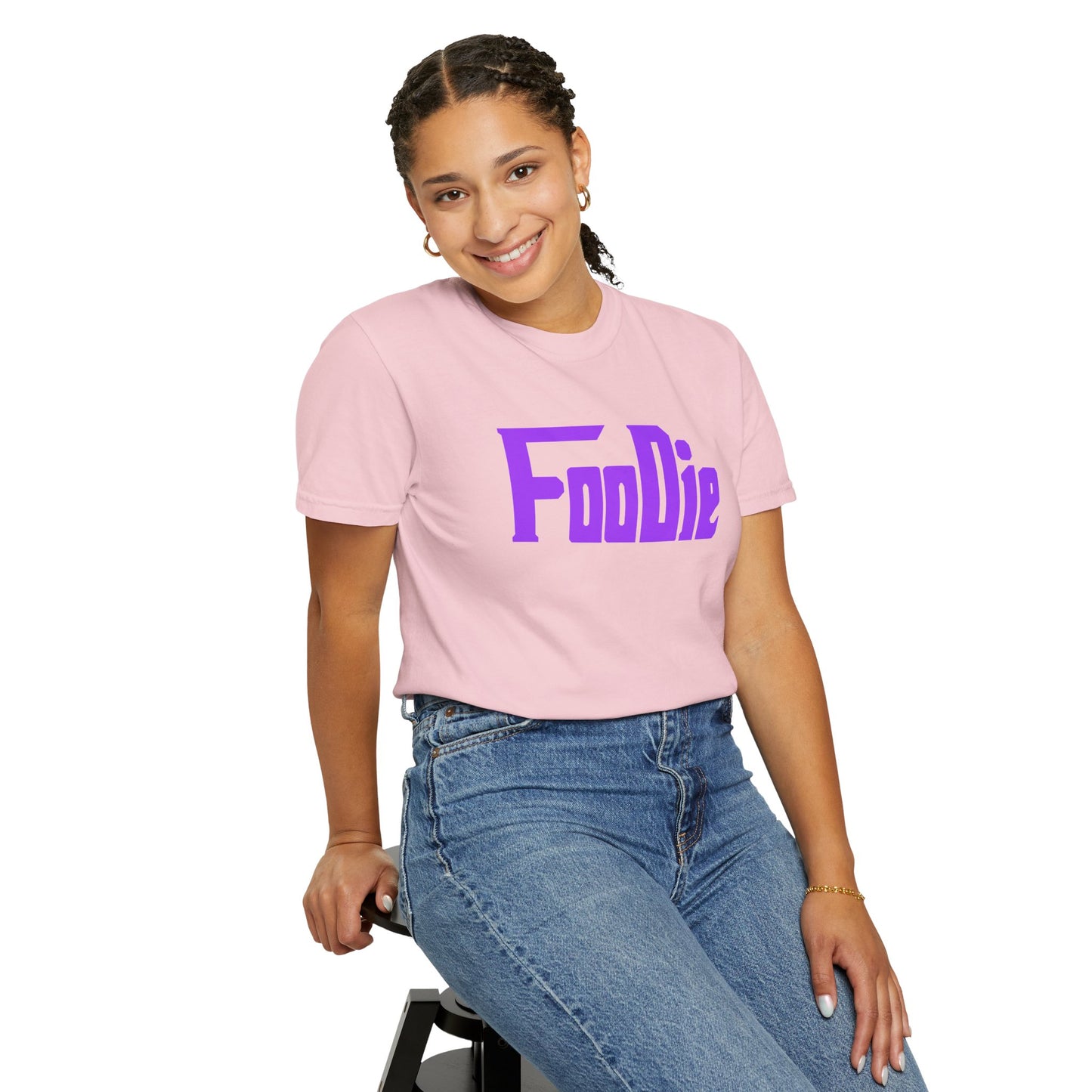 LO.E.F Foodie Unisex Tee Shirt (Bright Purple)
