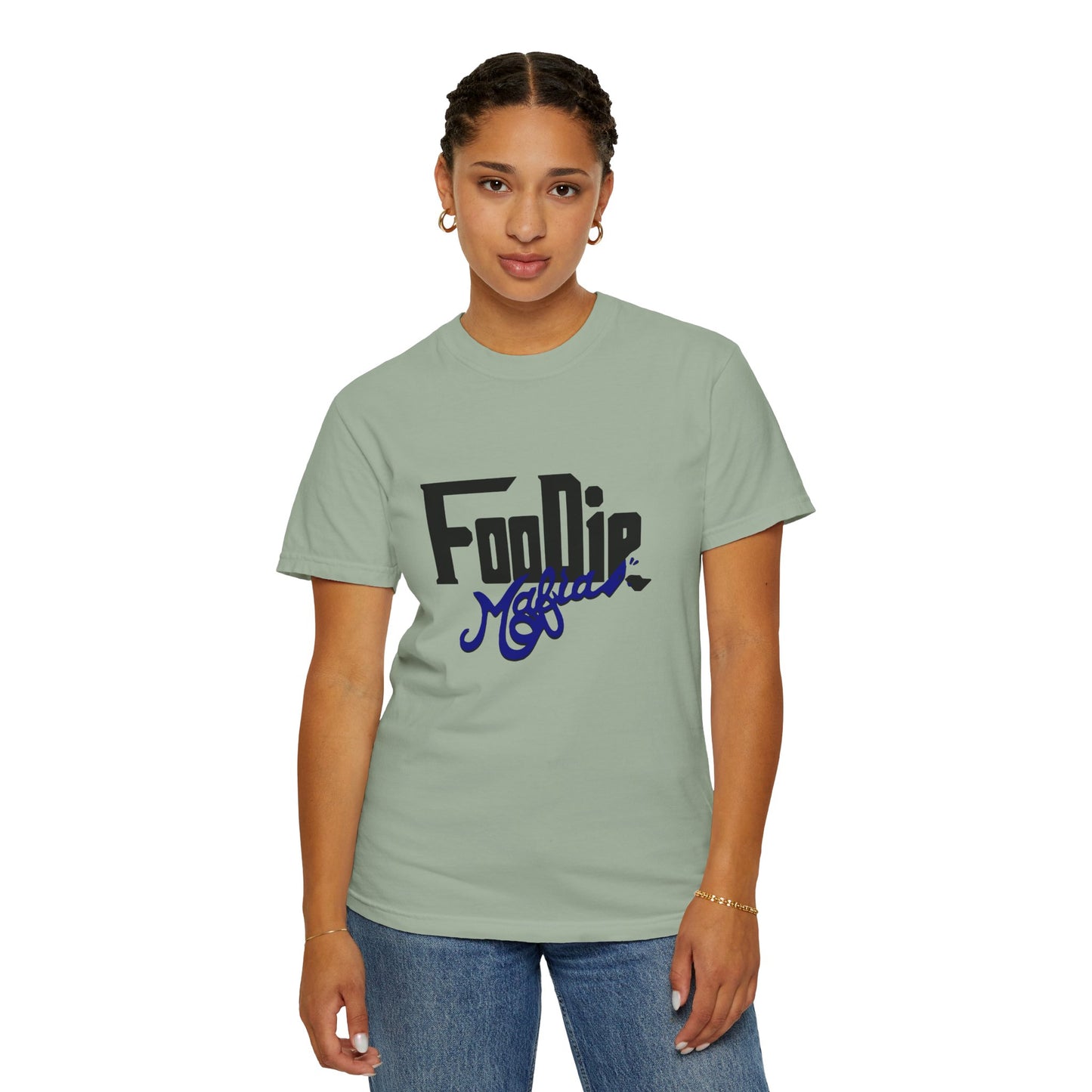 L.O.E.F Foodie Mafia Unisex Tee shirt (Dark Blue)