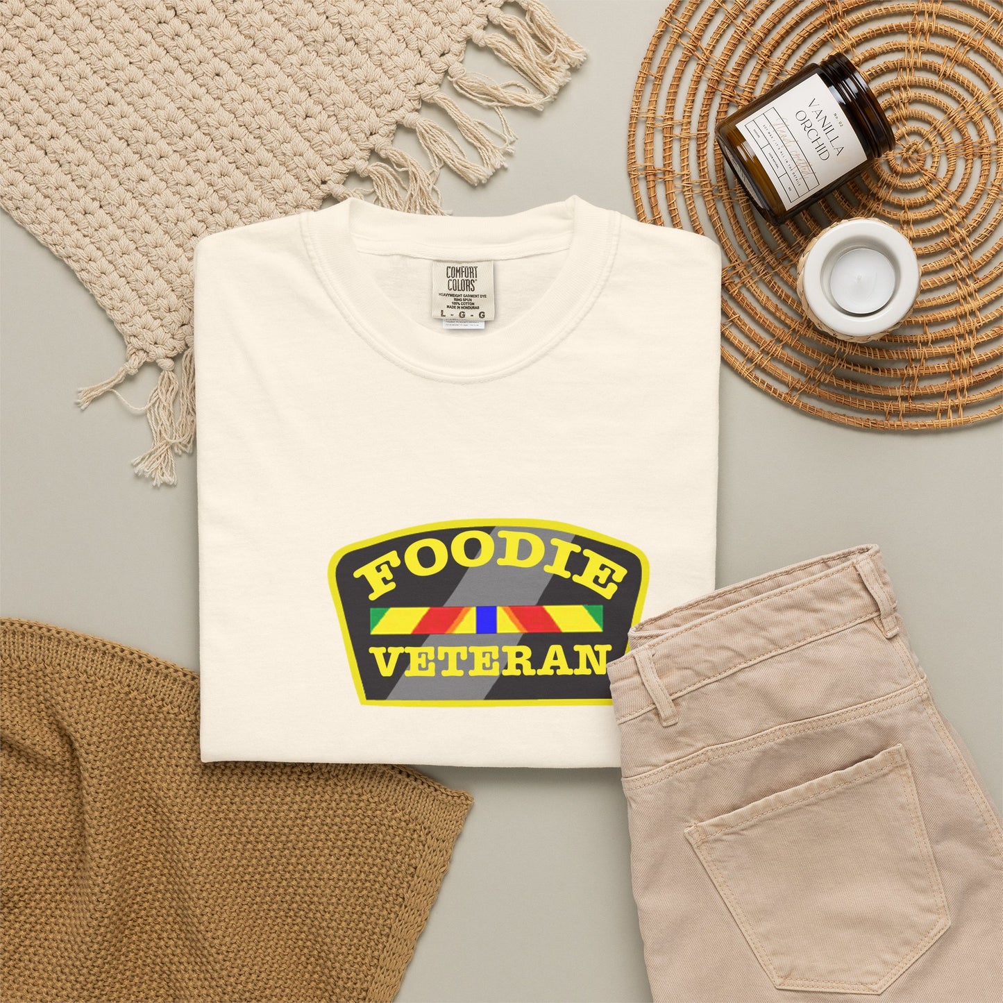 L.O.E.F Foodie Veteran Tee Shirt