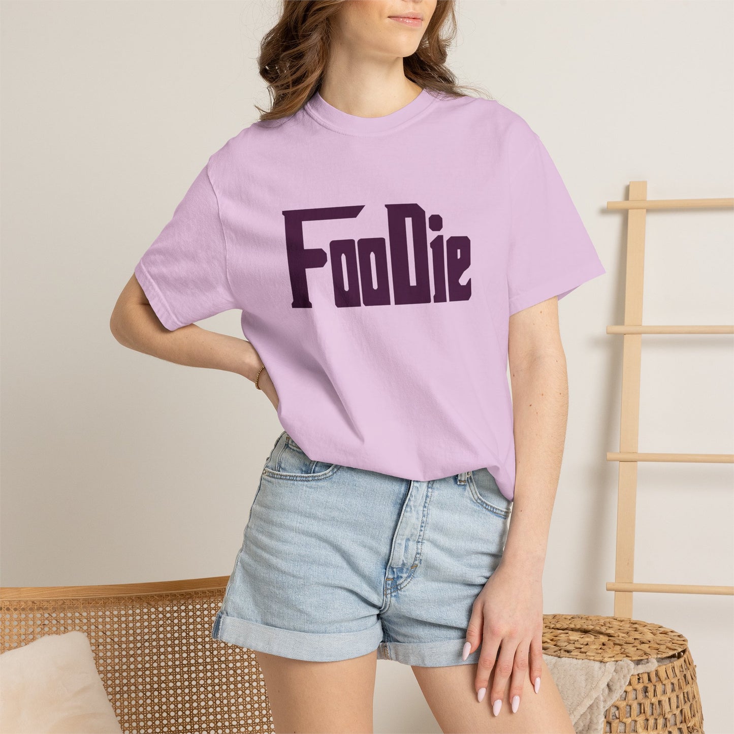 L.O.E.F Foodie Unisex Tee Shirt (Deep Purple)