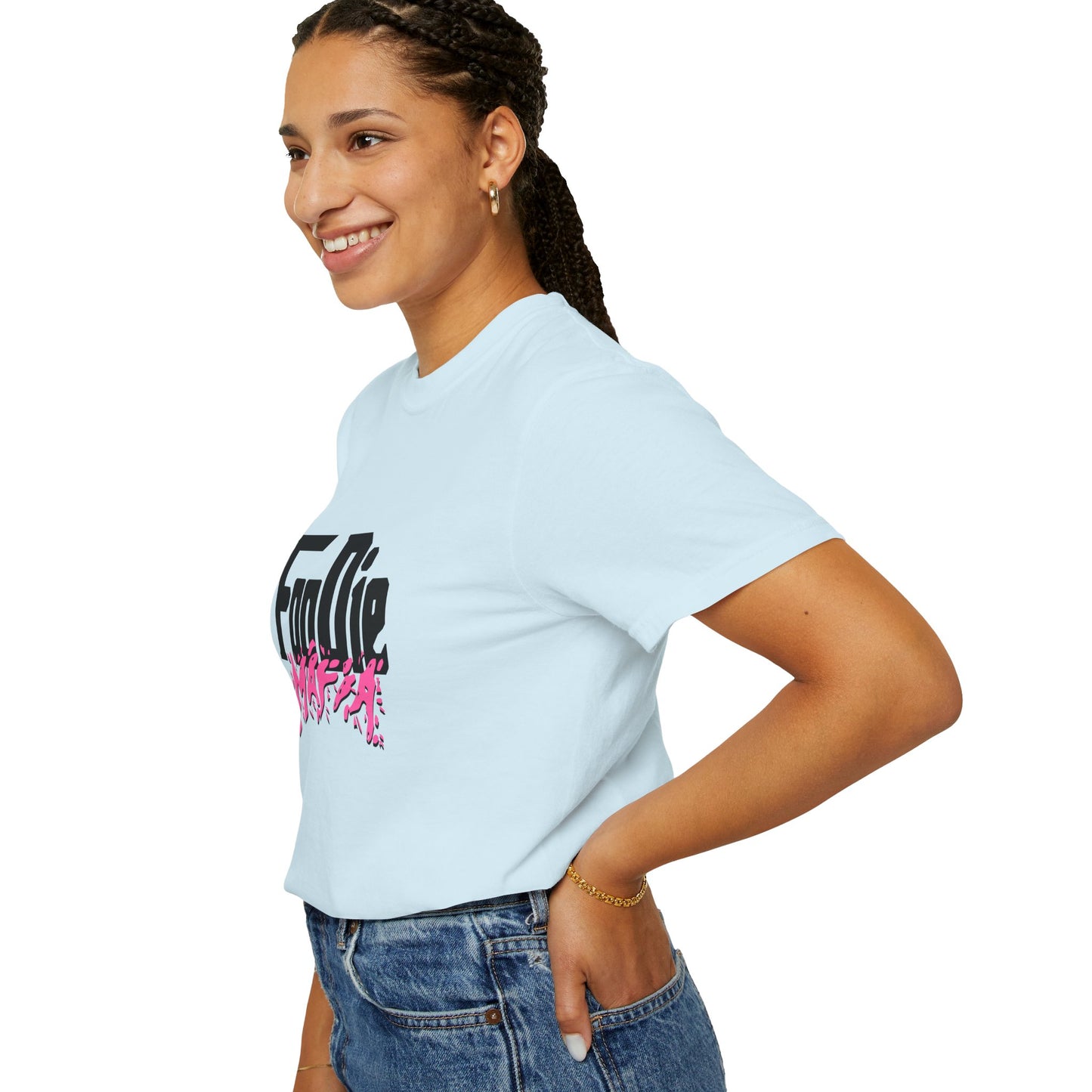 L.O.E.F Foodie Mafia Tee Shirt (Hot Pink)