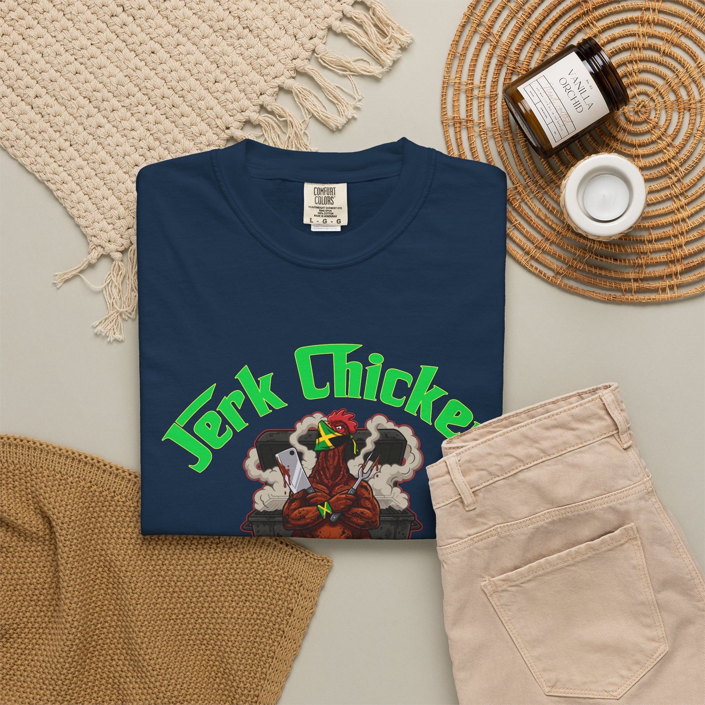 L.O.E.F Jerk Chicken Mafia Unisex Tee Shirt