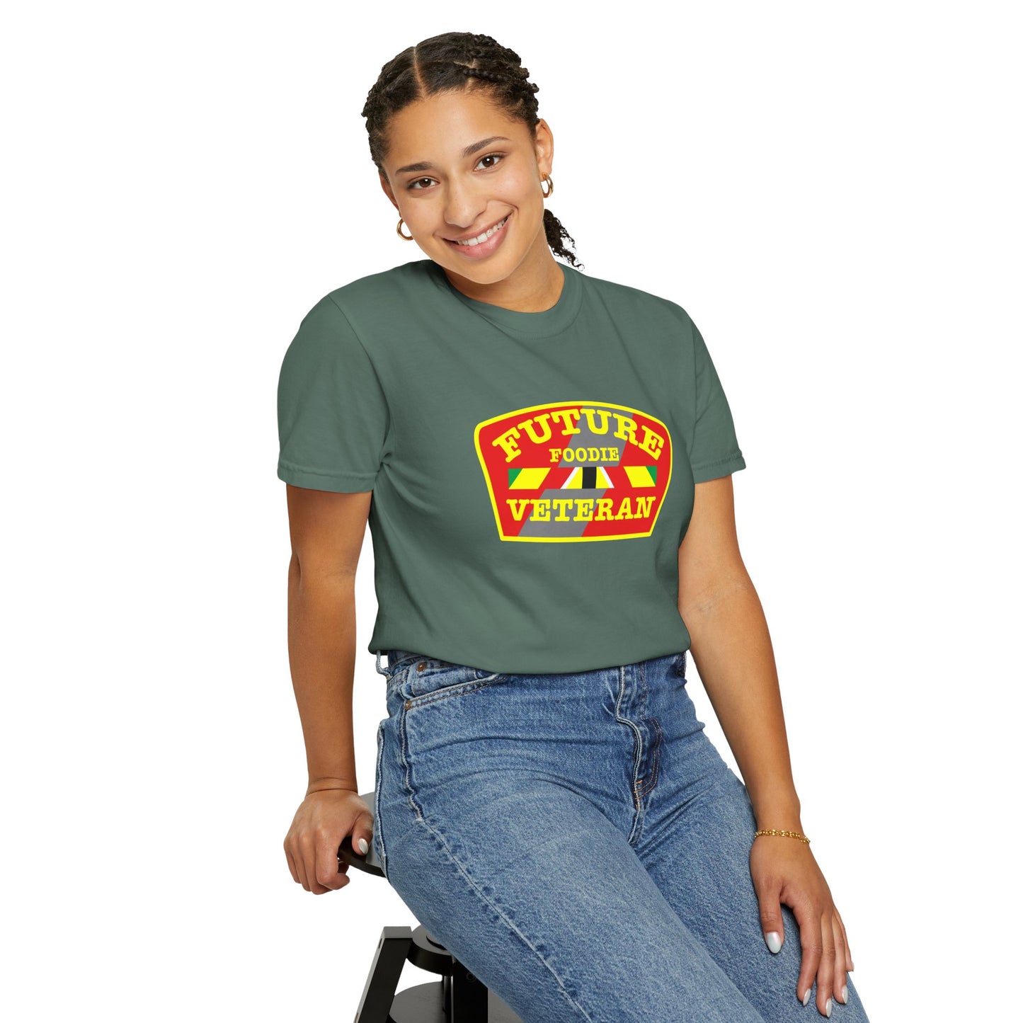L.O.E.F Future Foodie Veteran Unisex Tee Shirt (Yellow)