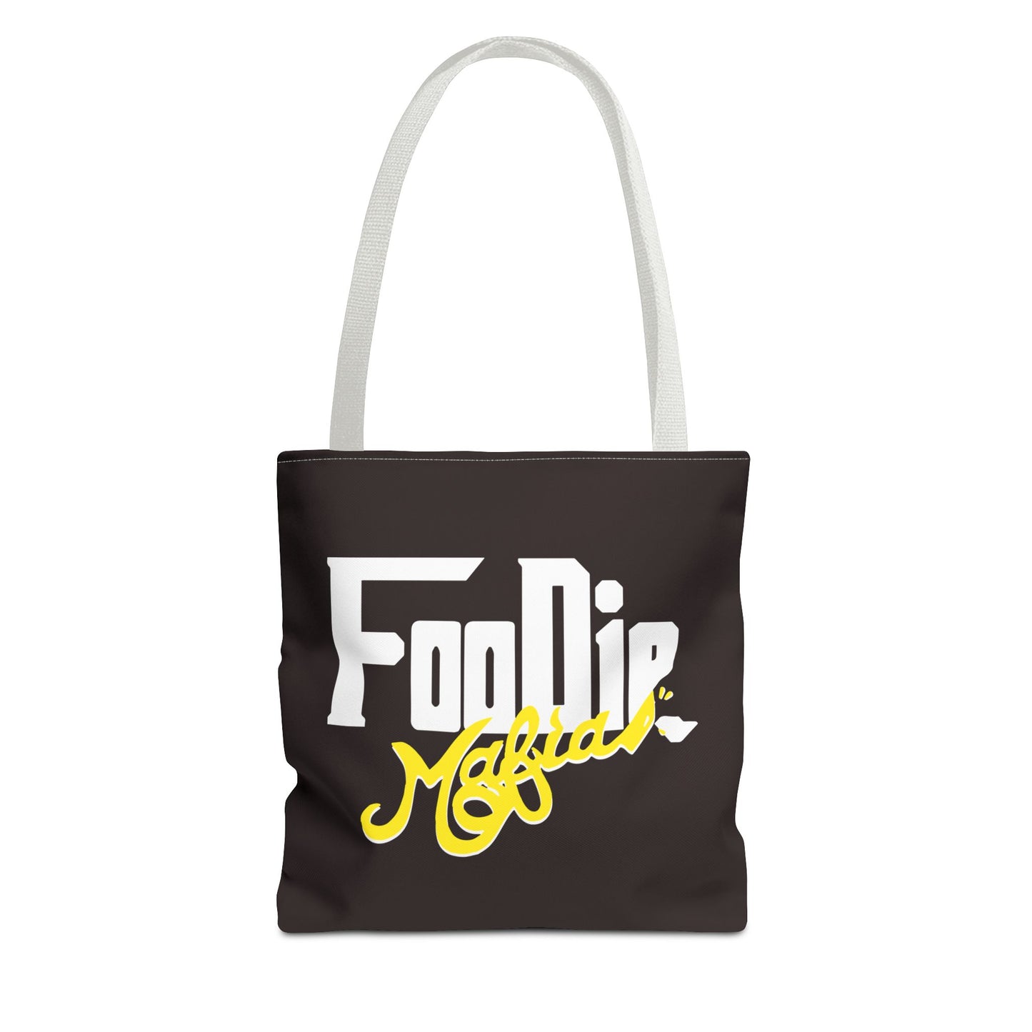 L.O.E.F White Foodie Mafia Tote Bag (Yellow)