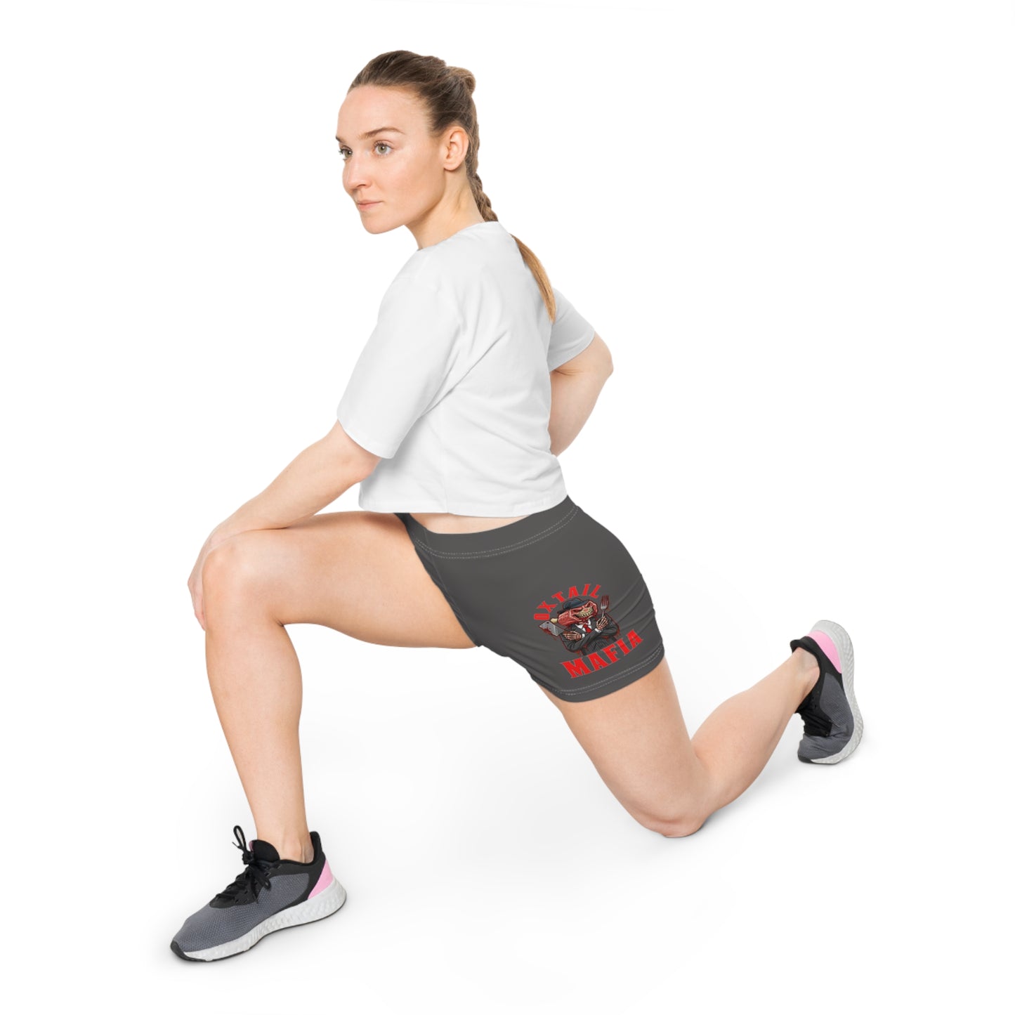L.O.E.F Oxtail Mafia Women's Athletic Shorts
