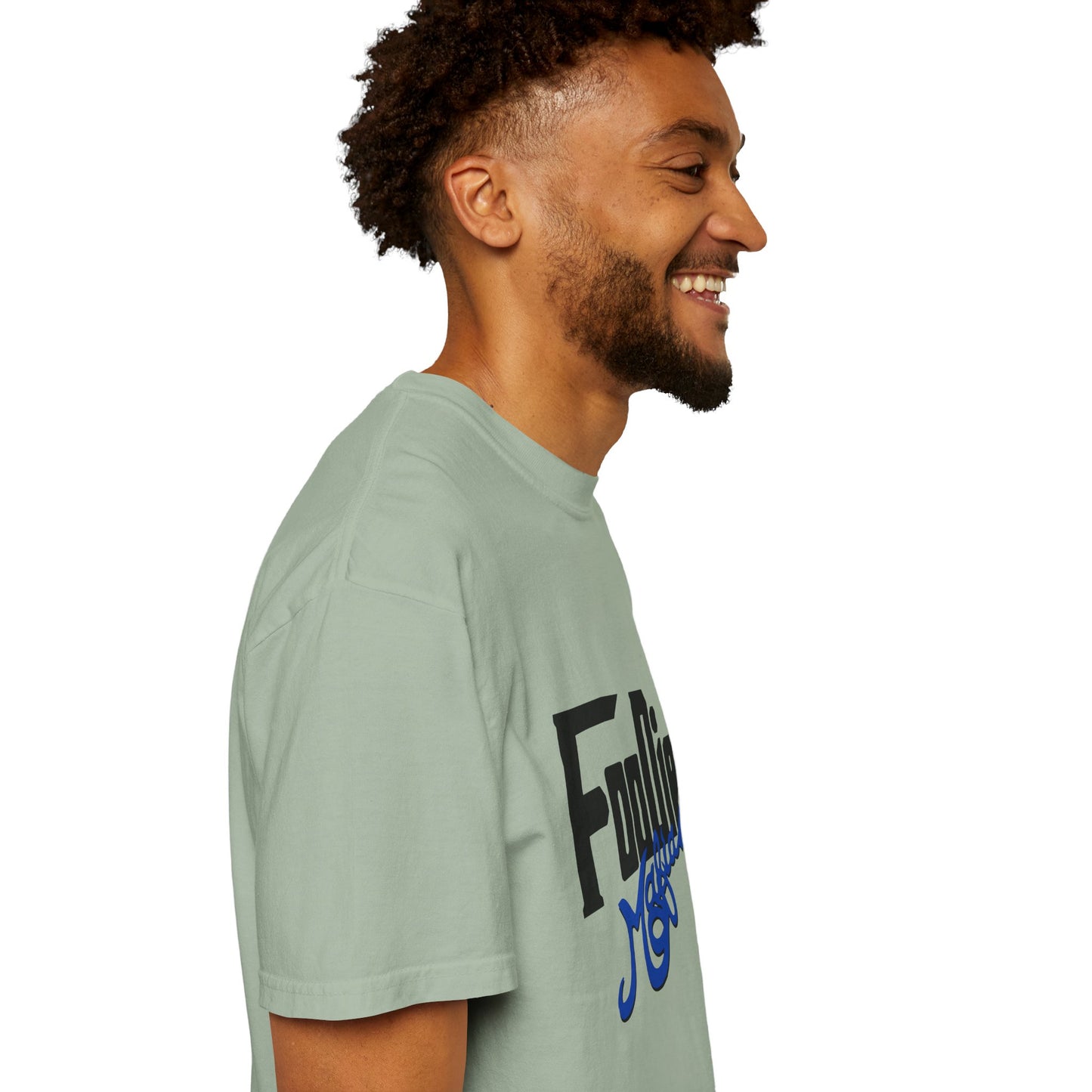 L.O.E.F Foodie Mafia Unisex Tee shirt (Cobalt Blue)