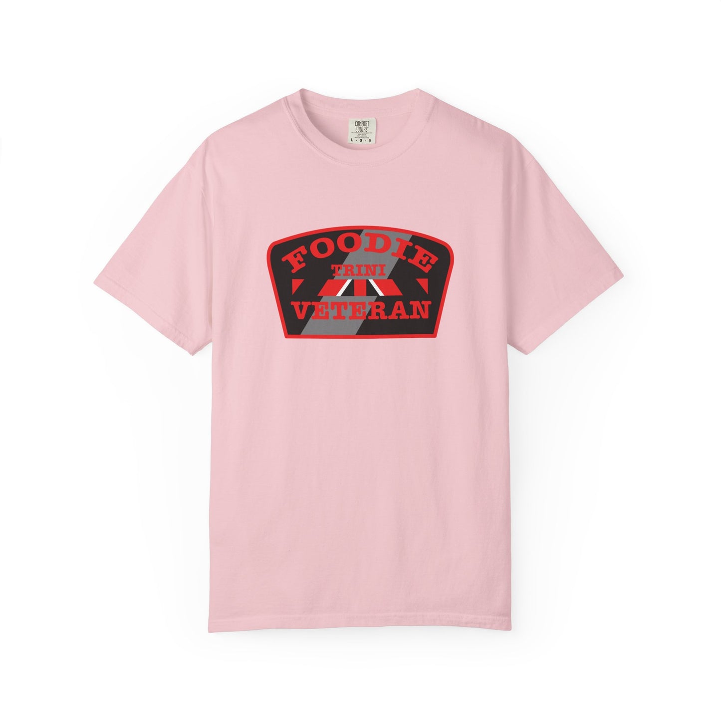 L.O.E.F Foodie Veteran TRINI Unisex Tee Shirt (Red)