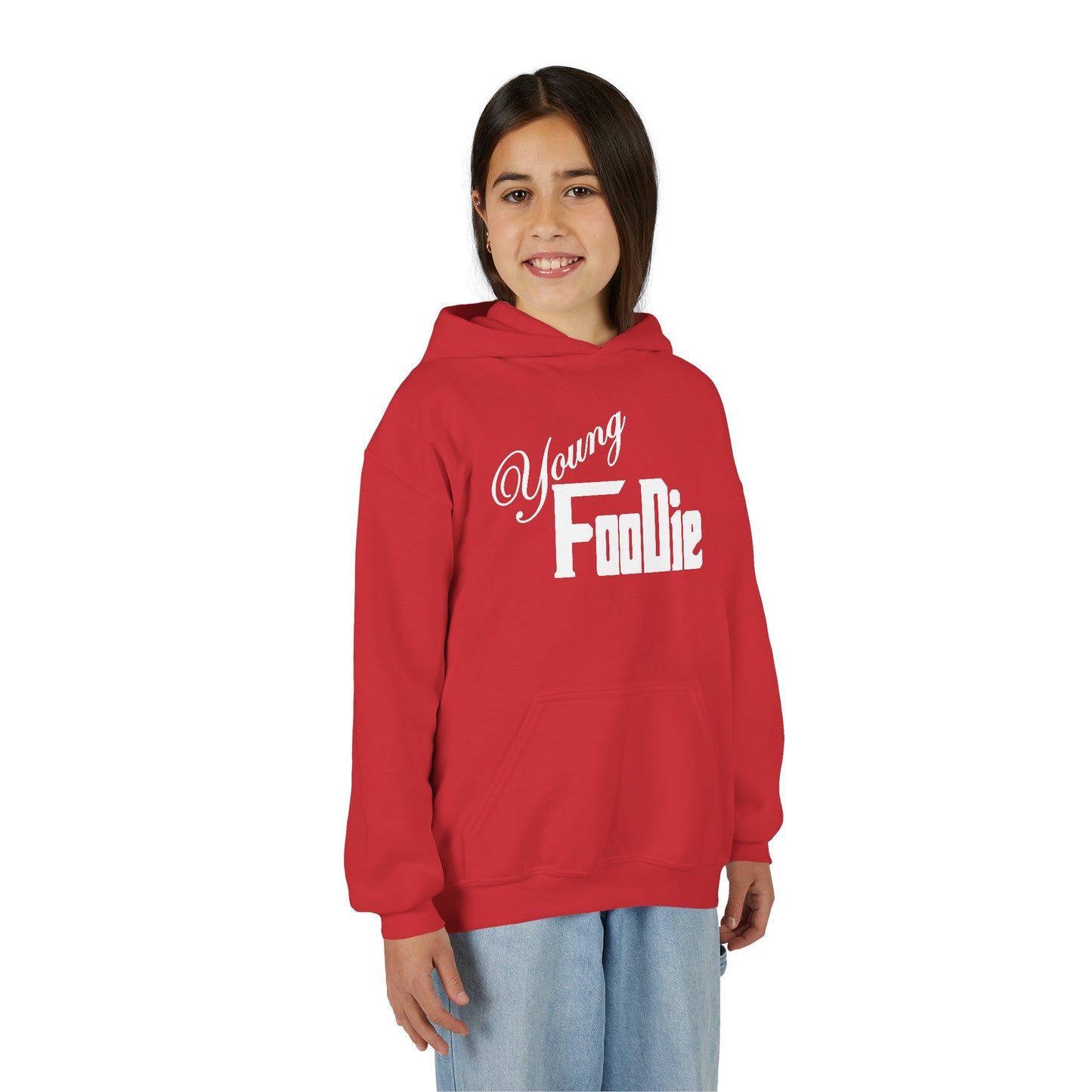 L.O.E.F Young Foodie Youth Hooded Sweatshirt (White)