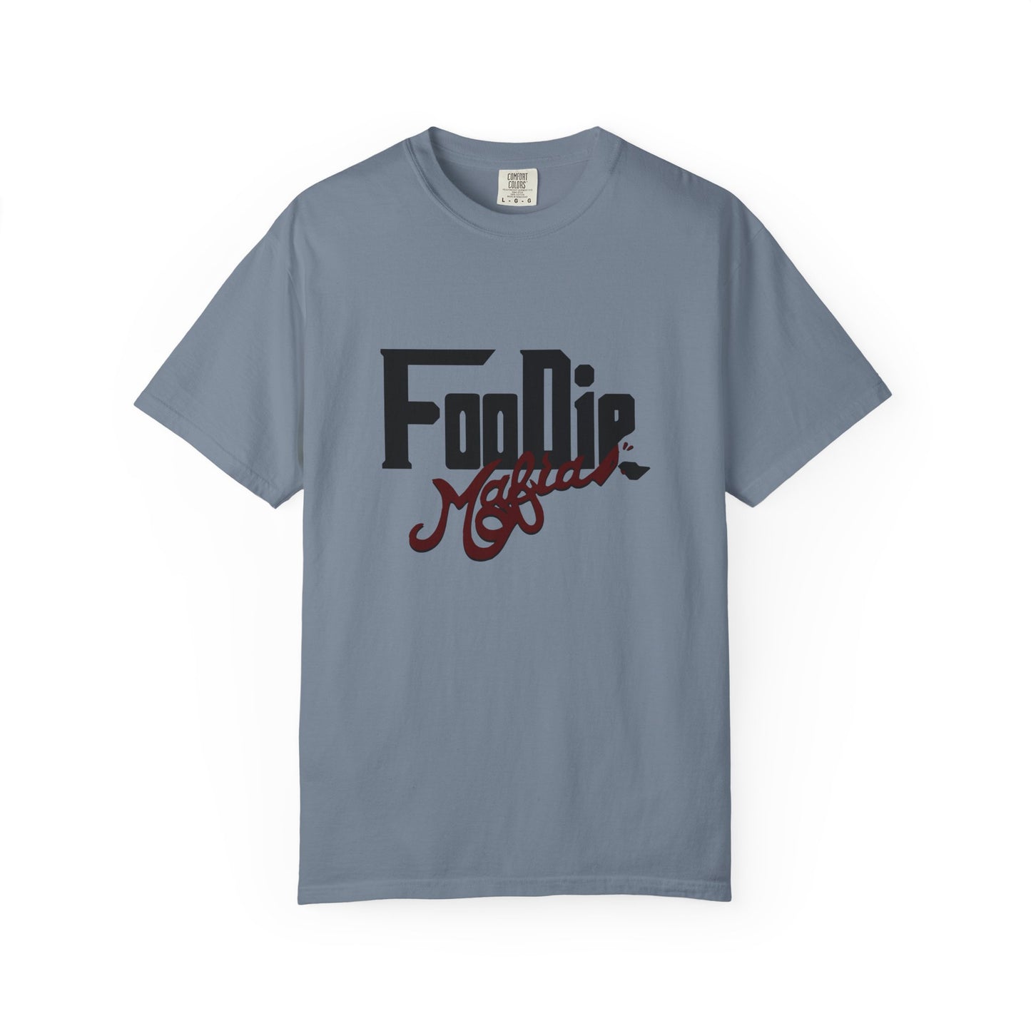 L.O.E.F Foodie Mafia Unisex Tee shirt (Maroon)
