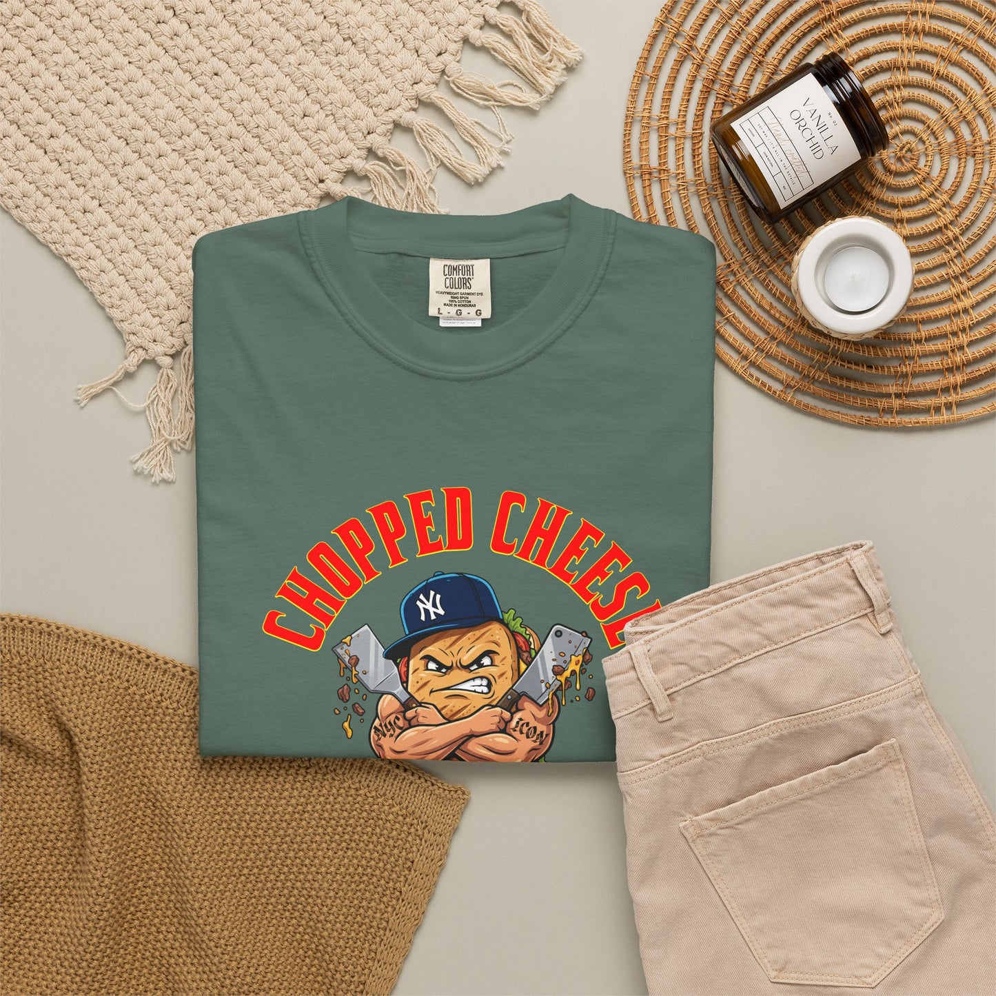 L.O.E.F Mafia Chopped Cheese Unisex Tee Shirt