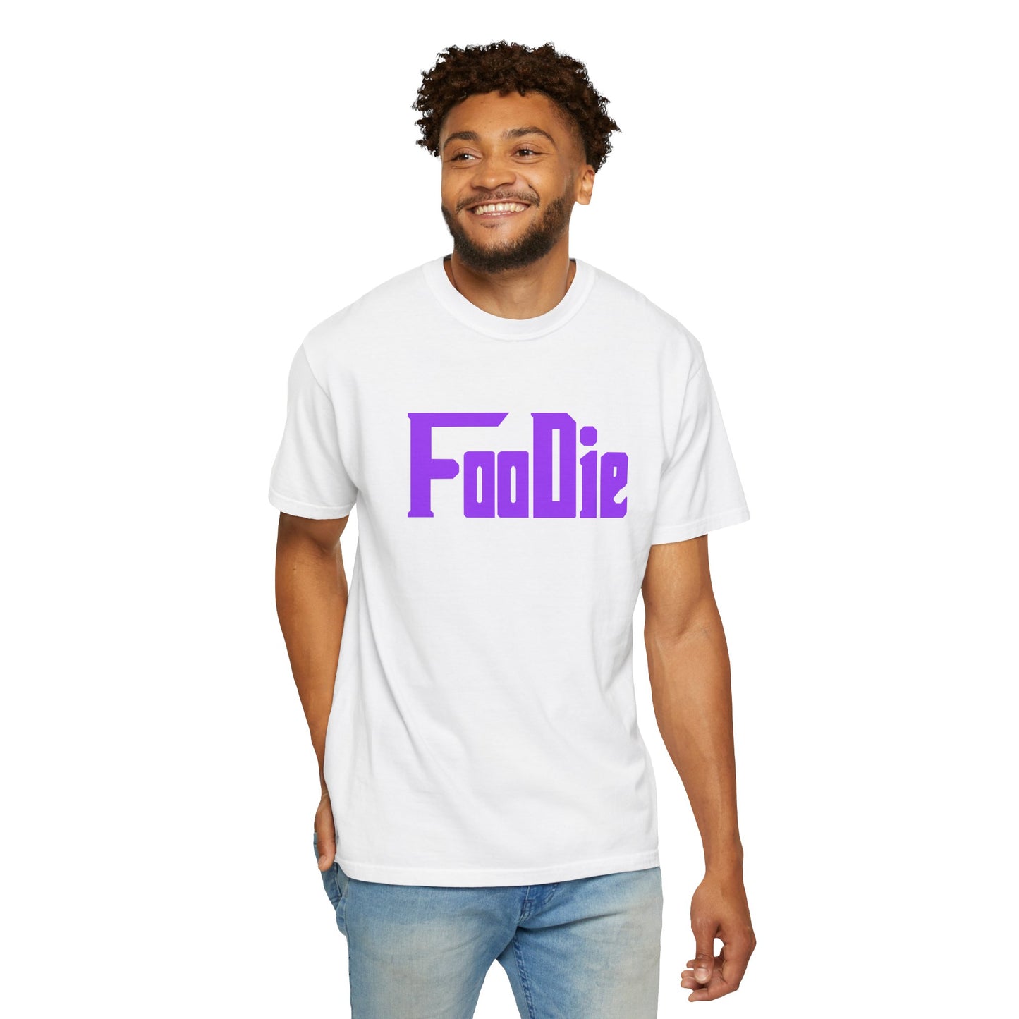 LO.E.F Foodie Unisex Tee Shirt (Bright Purple)