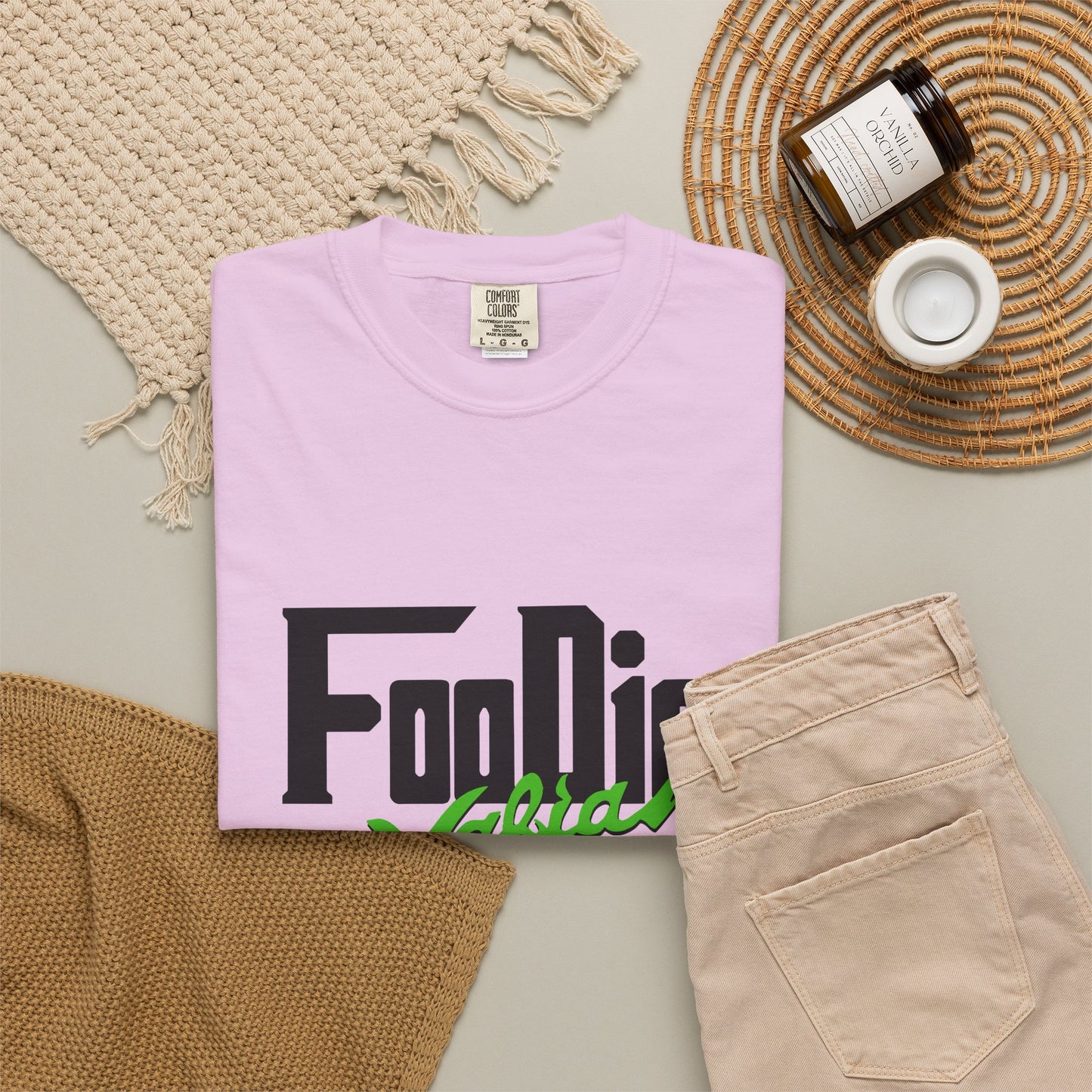 L.O.E.F Foodie Mafia Unisex Tee shirt (Kelly Green)