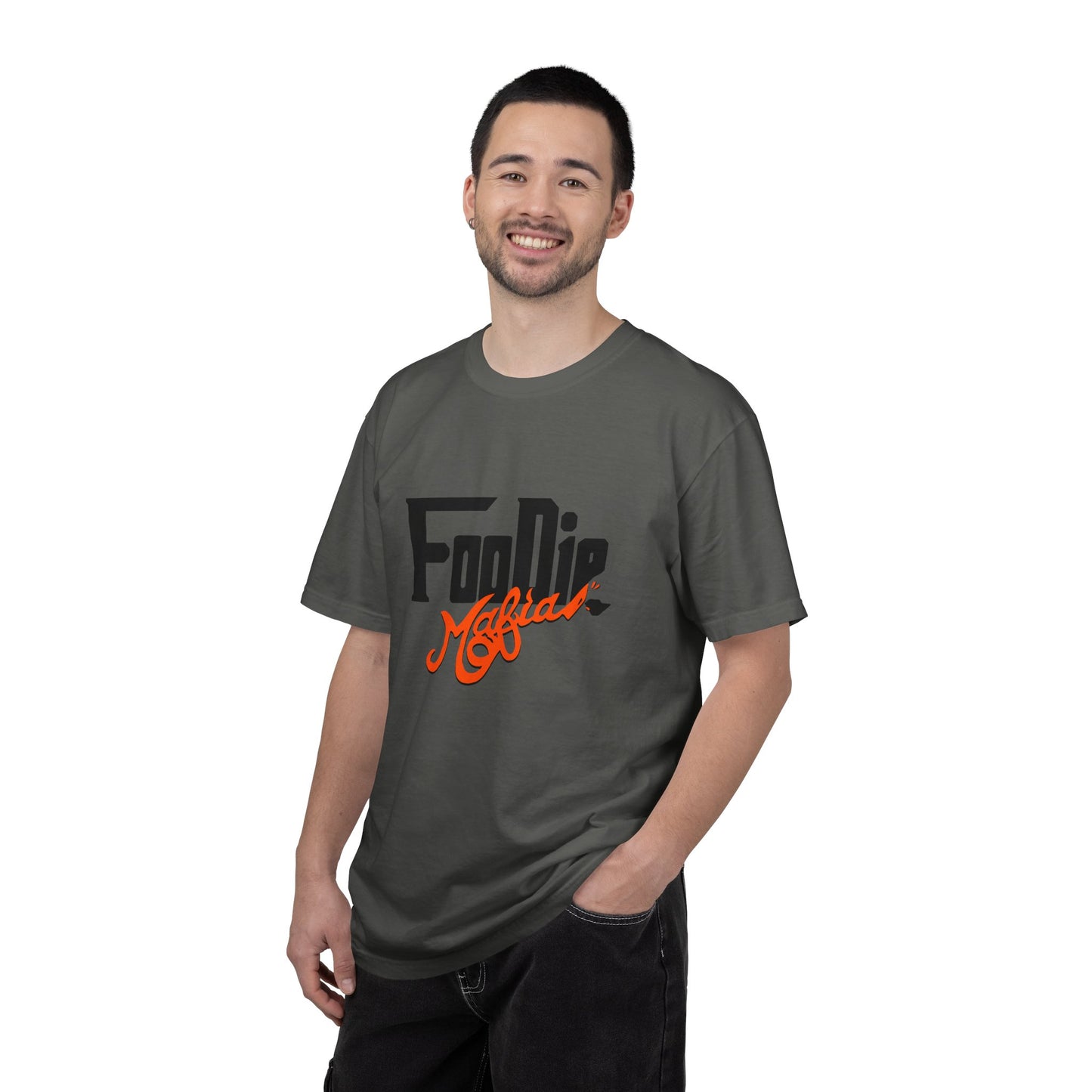 L.O.E.F Foodie Mafia Unisex Tee Shirt (Flat Red)