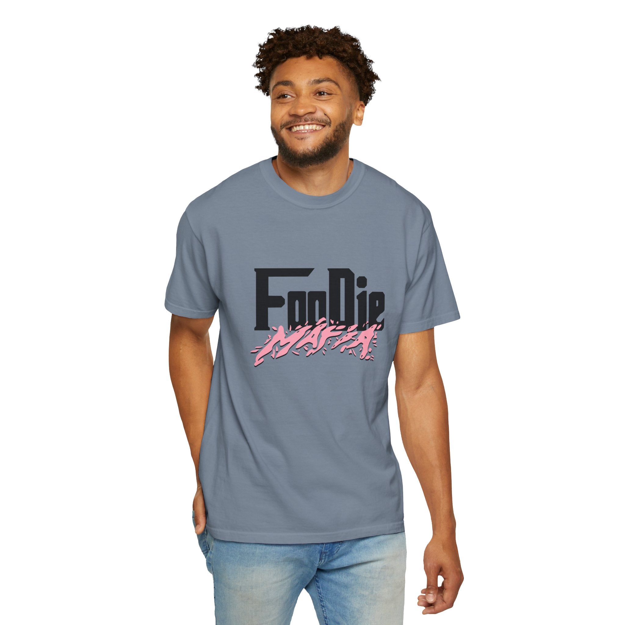 L.O.E.F Foodie Mafia Tee Shirt (Soft Pink)