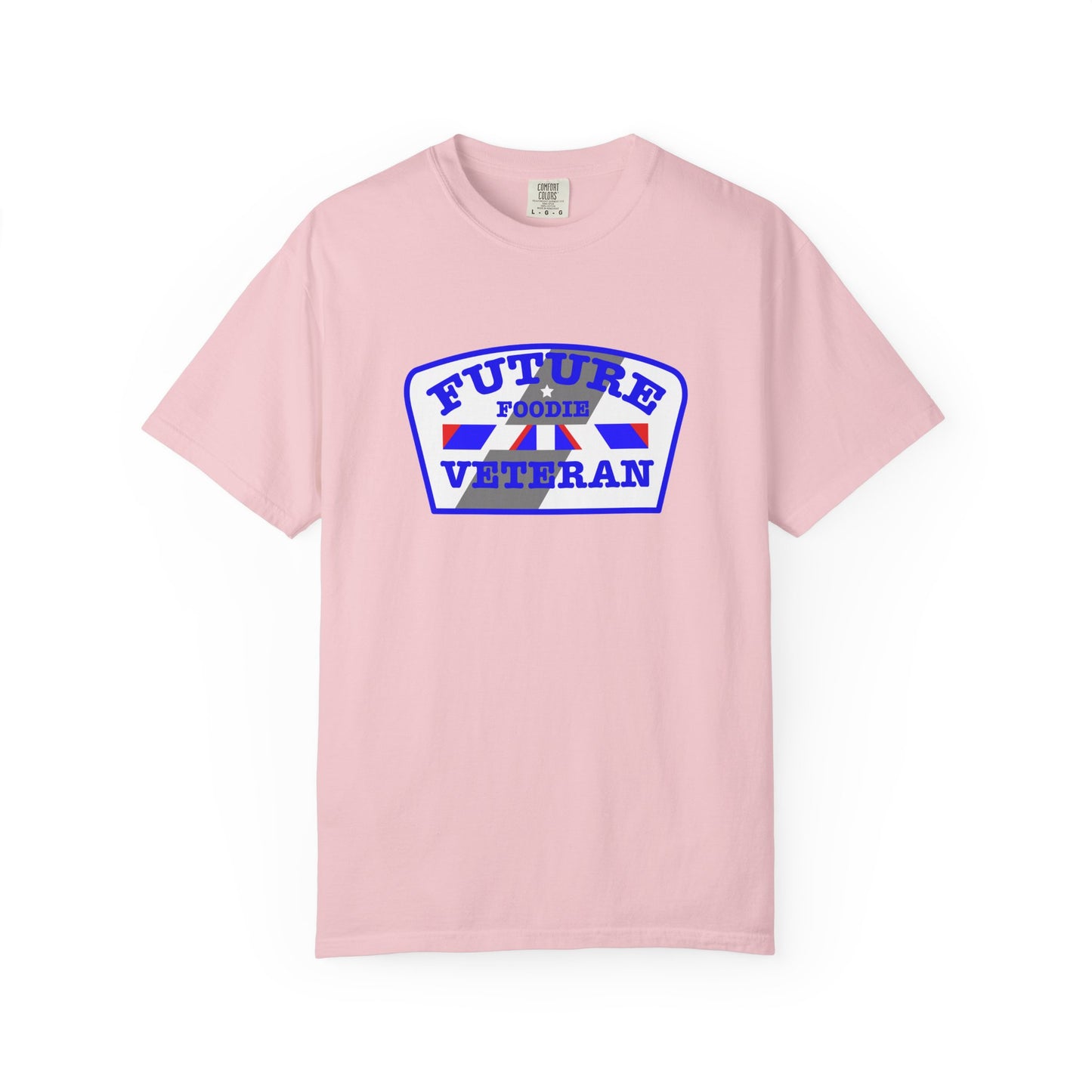 L.O.E.F Future Foodie Veteran Unisex Tee Shirt (Blue)