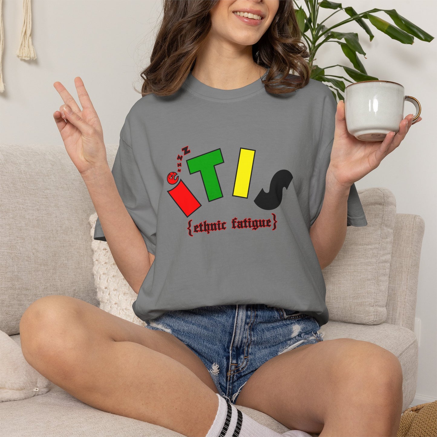 L.O.E.F ITIS Ethnic Fatigue Unisex Tee Shirt