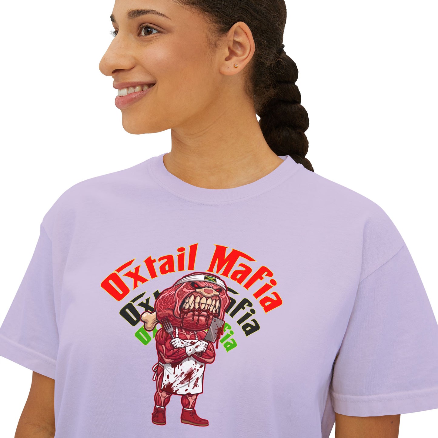L.O.E.F Oxtail Mafia Boxy Tee