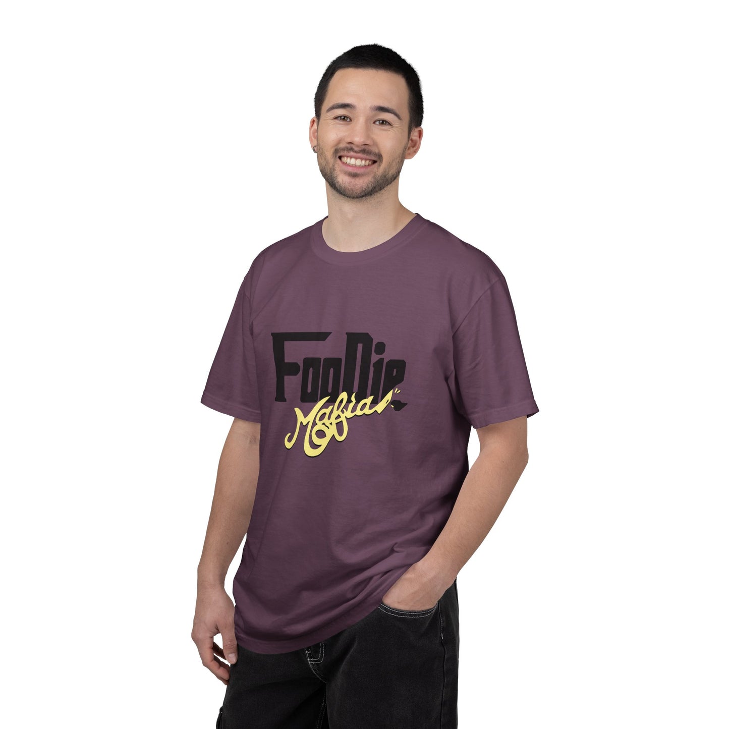 L.O.E.F Foodie Mafia Unisex Tee shirt (Soft Yellow)