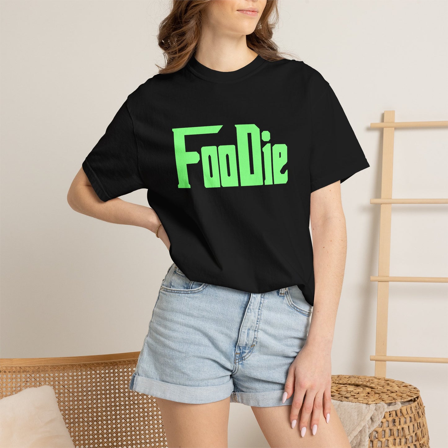 L.O.E.F Foodie Unisex Tee Shirt (Mint Green)